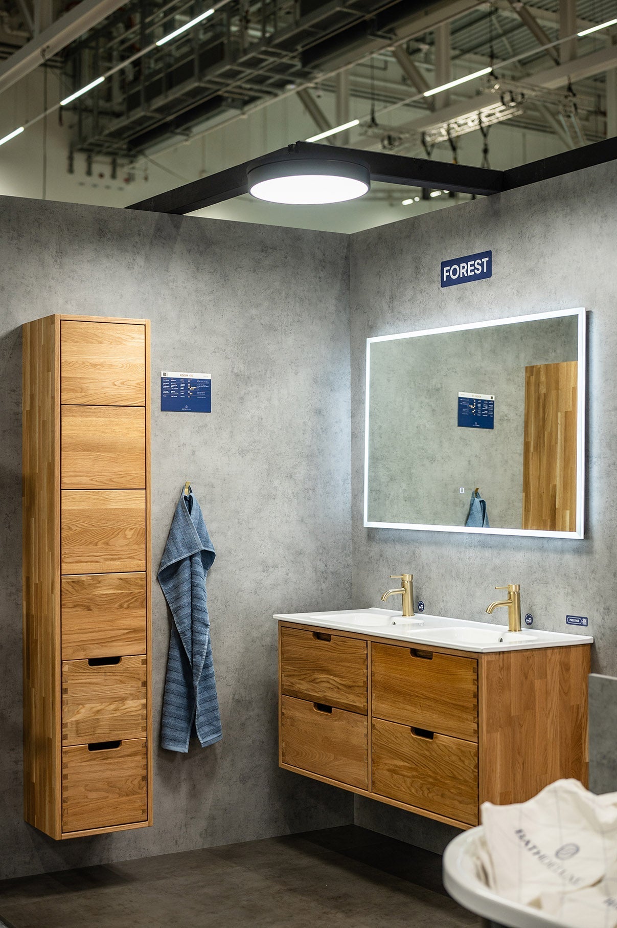 Gribskov, Furniture Set - Code, Oak - 120 cm - MASTERSTORE - 8595677199529 - Furniture Set - Code - 96 - 120 - 54 - 86 - 40 - 8595677199529
