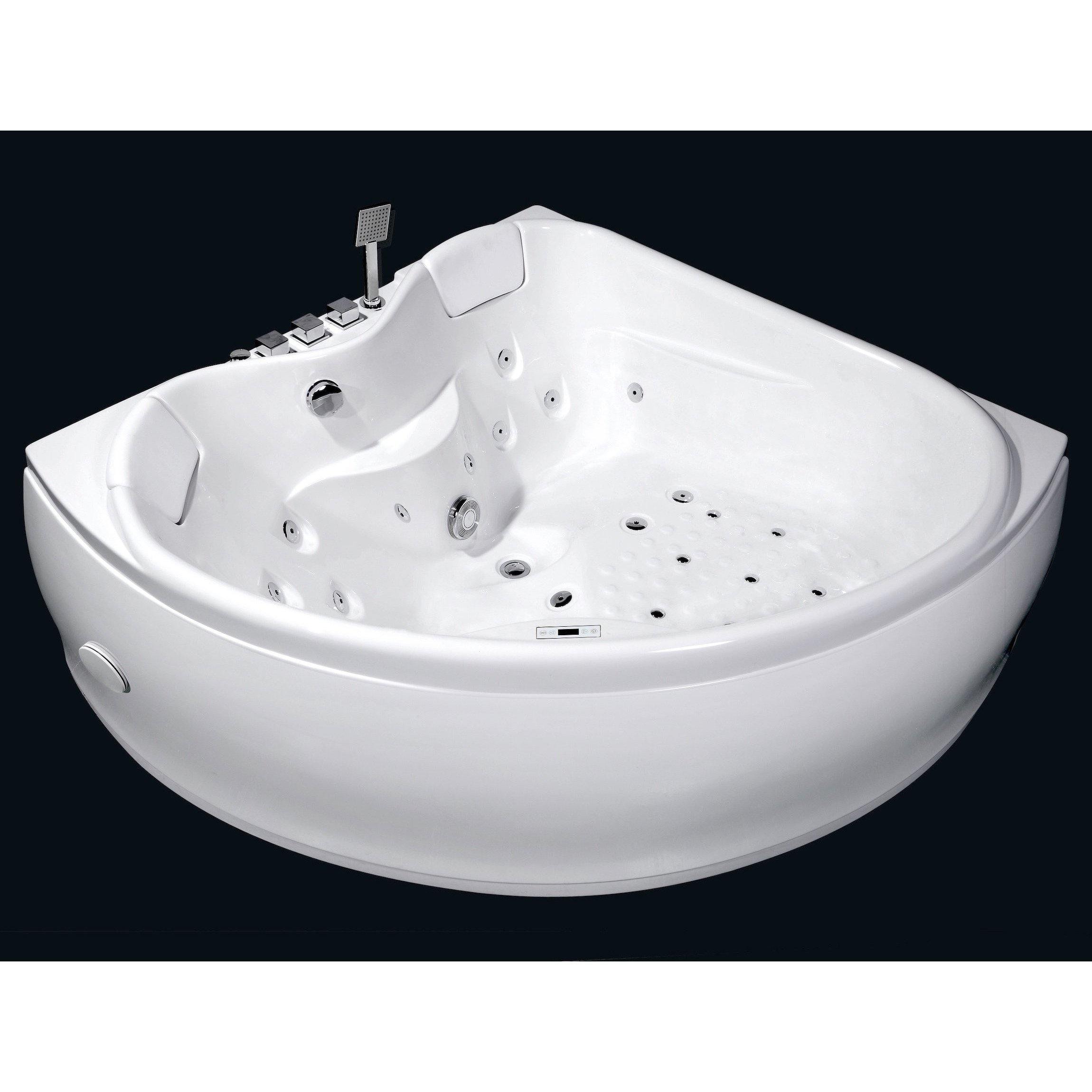Bubbelbadkar Ærø Duo, Exclusive - Bubbelbadkar - _pdf:whirlpools_EXCLUSIVE_neutral-manual.pdf:2:Download manual, _usp:10_year_warranty.svg:10 ÅRS GARANTI, _usp:Bluetooth.svg:BLUETOOTH, _usp:Exclusive.svg:EXCLUSIVE, _usp:Massage.svg:MASSAGEFUNKTION, _vendor:bda-living.png, Exclusive, Forside, Hjørne spabad, Ærø - HomeTomato Sweden