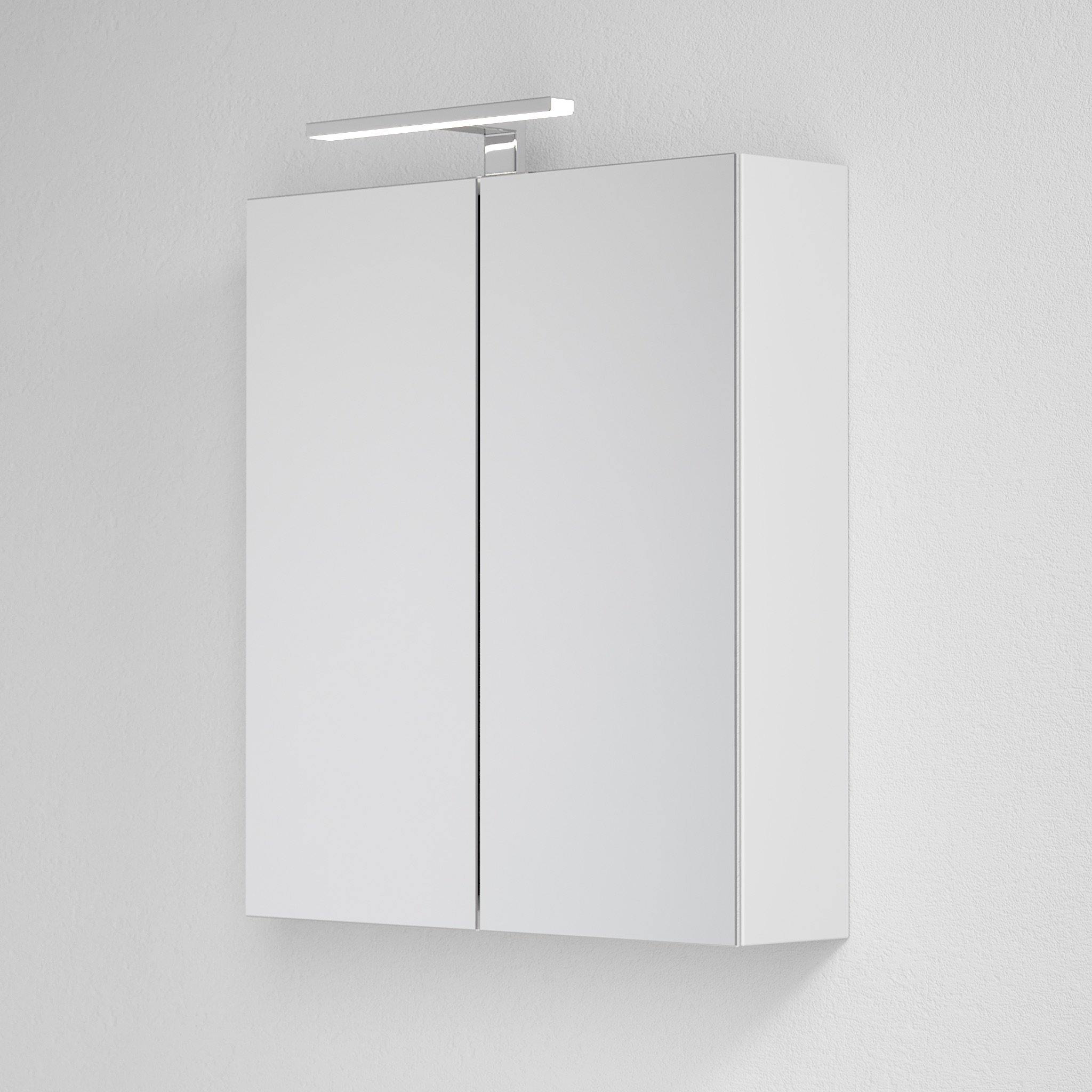 Morgedal Spegelskåp 60 cm, Vit Matt