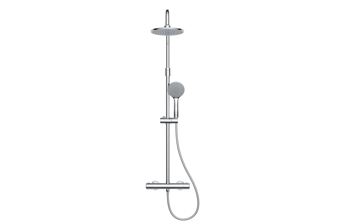 Houston Takduschset m/Termostat blandare och 20 cm takdusch, 150 C/C