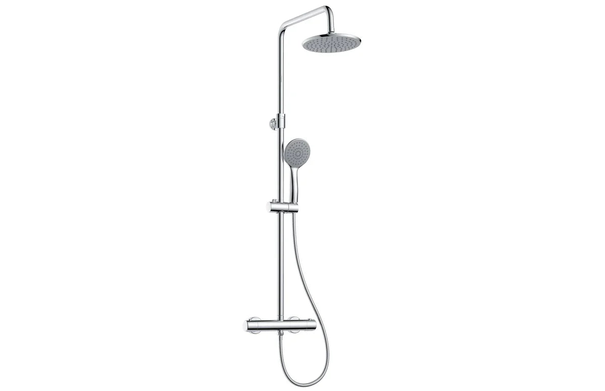 Houston Takduschset m/Termostat blandare och 20 cm takdusch, 150 C/C