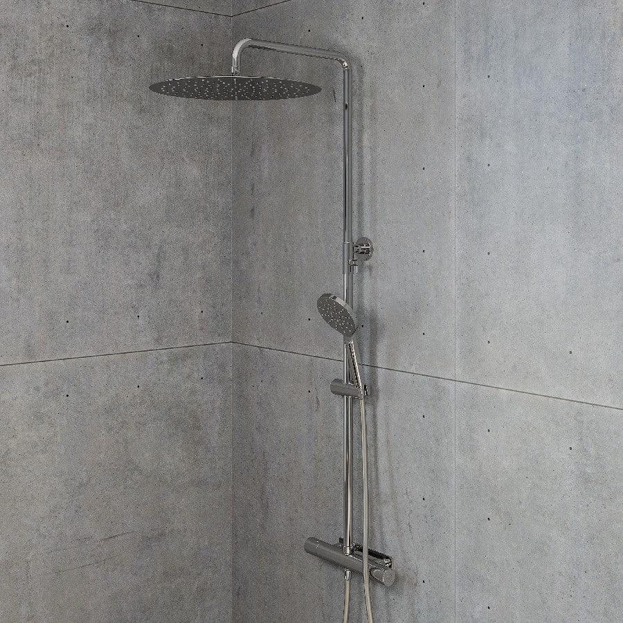 Dragør Takduschset m/Termostat blandare och 40 cm takdusch, 160 C/C