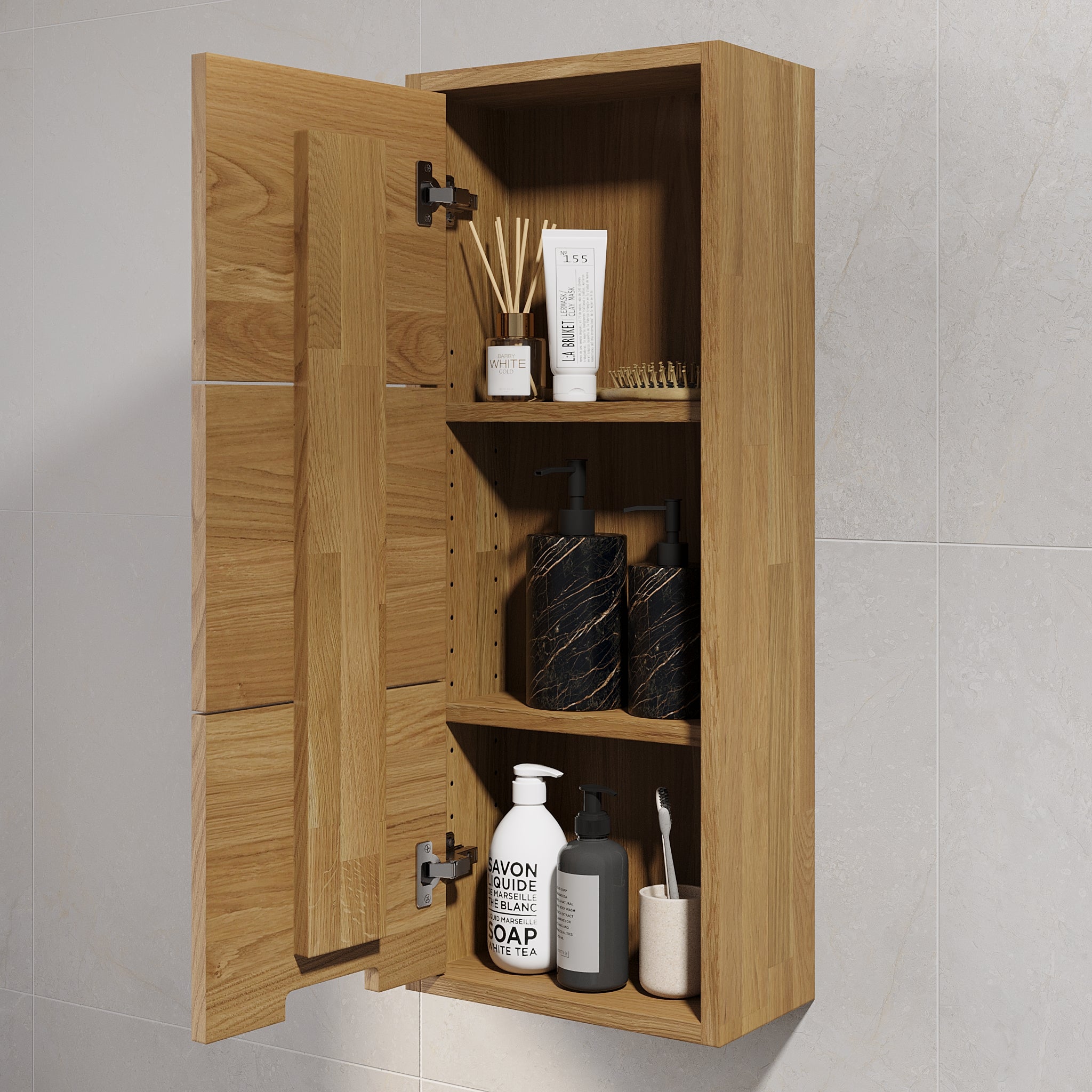 Gribskov Högskåp, Ek - Högskåp - BATH DELUXE - PRESTIGE - 96 - 035 - 54 - 86 - 43 - BATHDELUXE SWEDEN