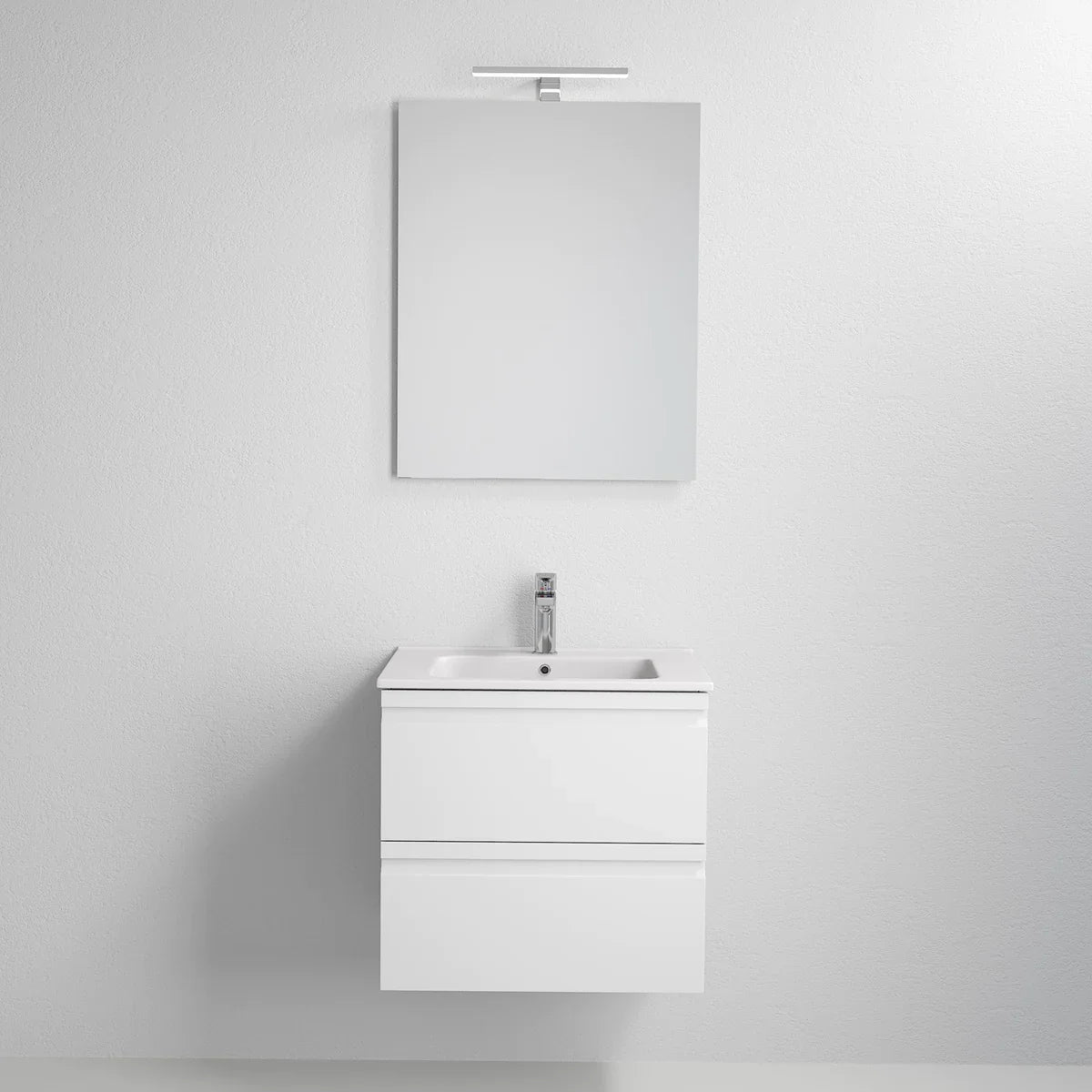 Klokkarvik Badrumsmöbel, Vit Matt - Tvättställsskåp - BATH DELUXE - PRESTIGE - 74 - 060 - 01 - 01 - 00 - BATHDELUXE SWEDEN