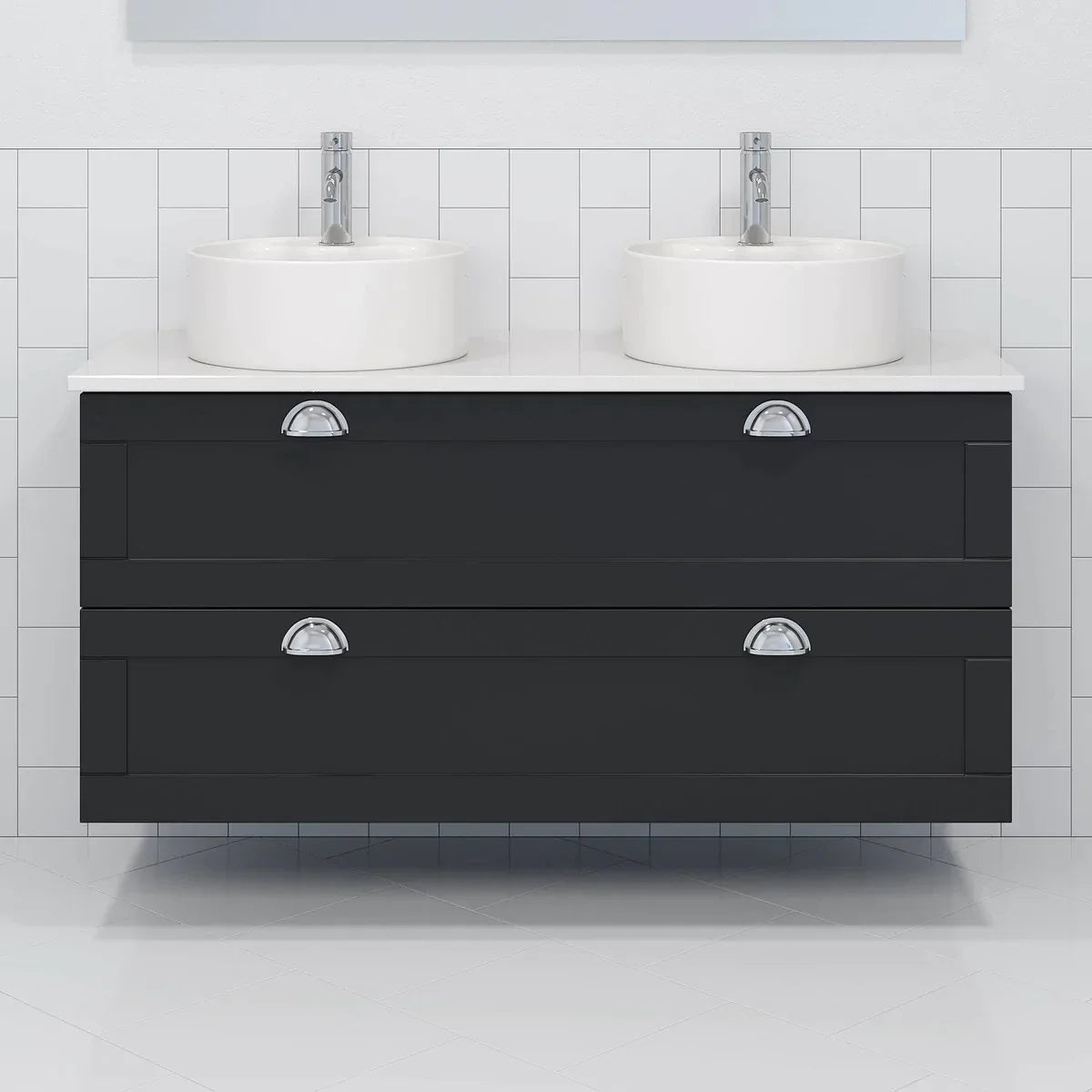 Naddvik Badrumsmöbel - Tvättställsskåp - BATH DELUXE - PRESTIGE - 71 - 120 - 04 - 02 - 41 - BATHDELUXE SWEDEN