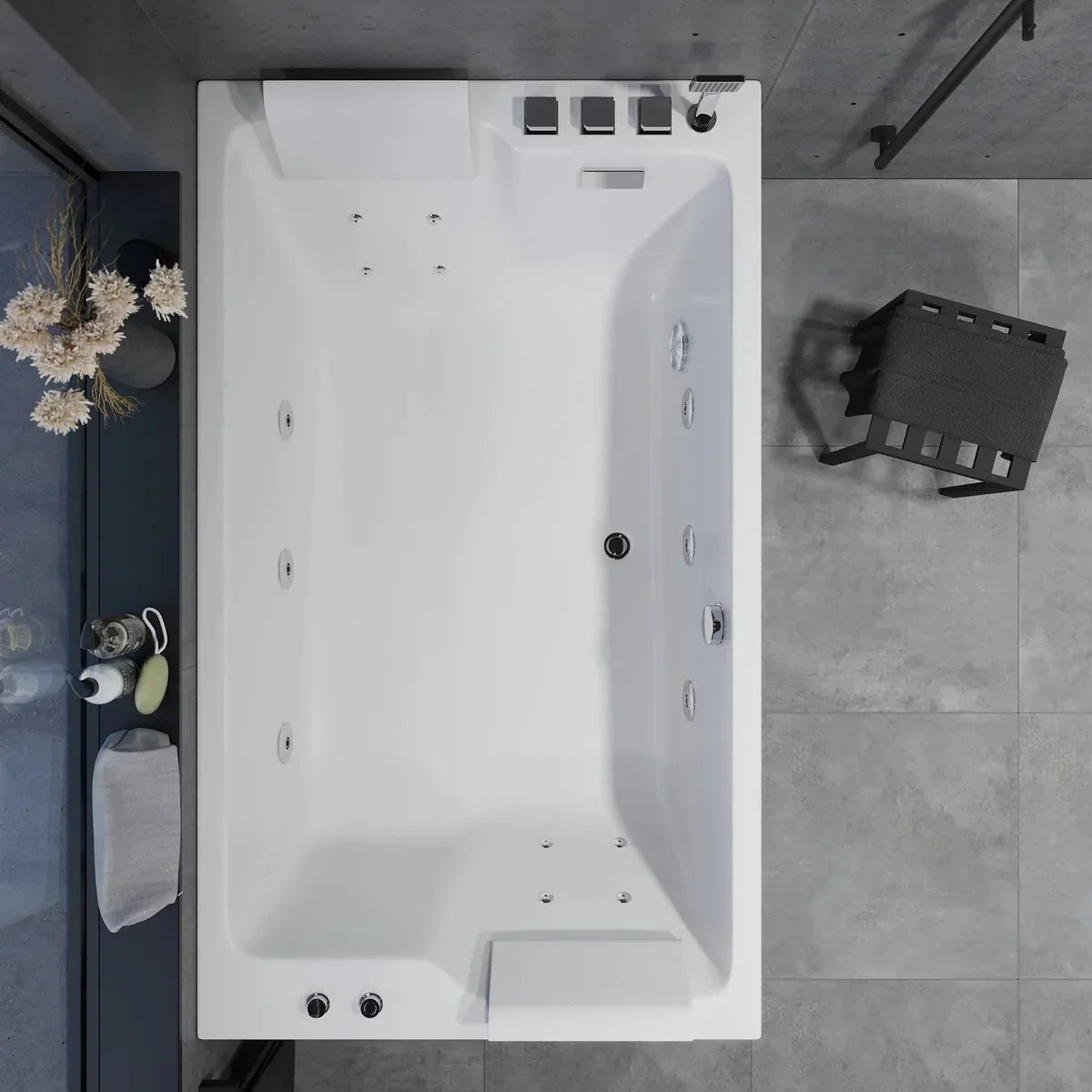 Skibstrup Bubbelbadkar Hydro+Air