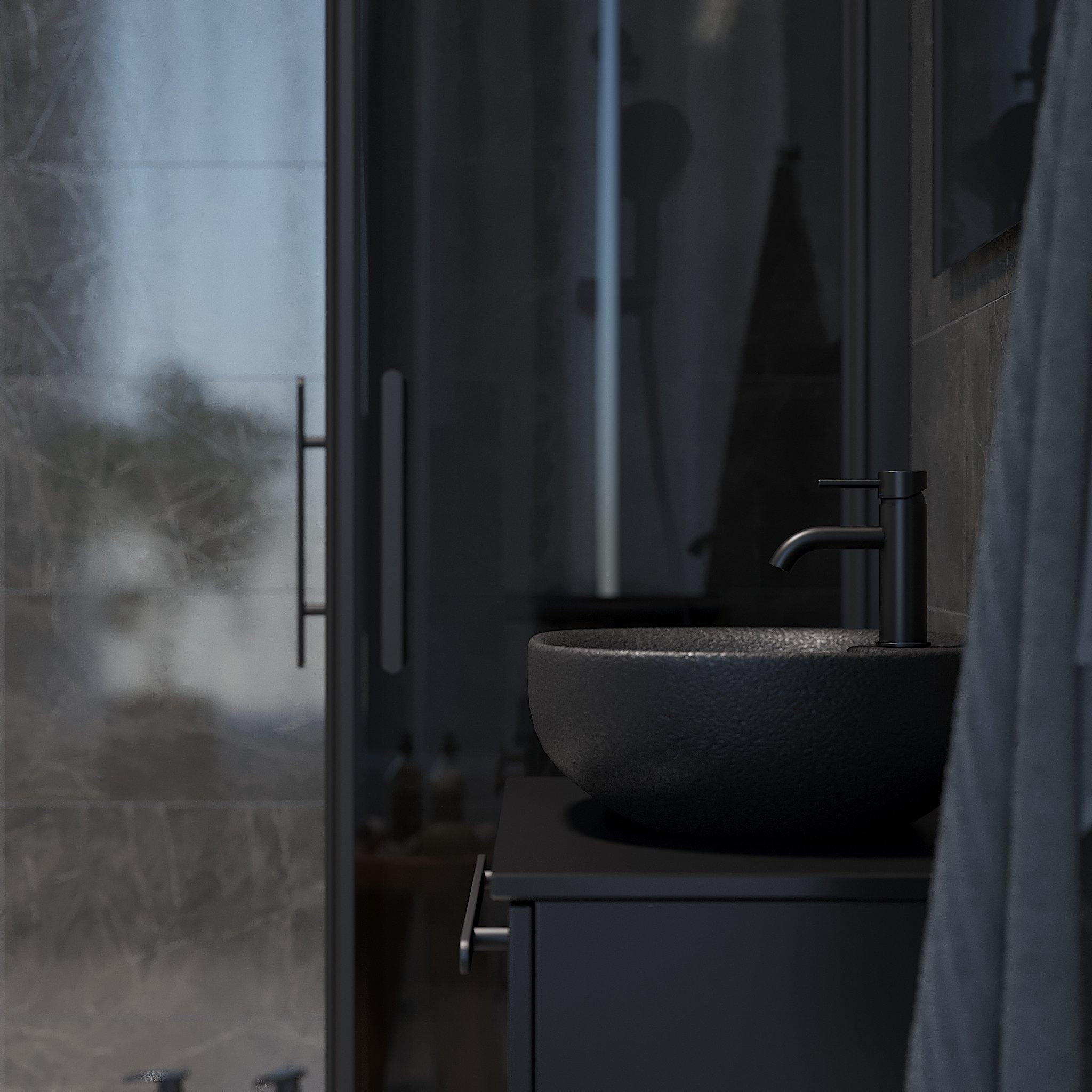 Valldal Badrumsmöbel - Tvättställsskåp - BATH DELUXE - PRESTIGE - 70 - 080 - 12 - 02 - 40 - BATHDELUXE SWEDEN