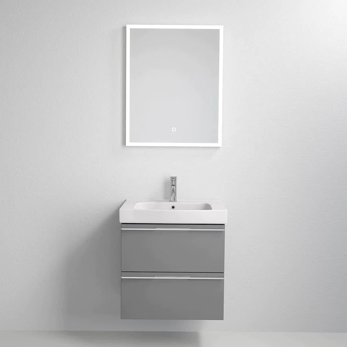 Veiholmen Badrumsmöbel, Grå Matt - Tvättställsskåp - BATH DELUXE - PRESTIGE - 70 - 060 - 30 - 03 - 00 - BATHDELUXE SWEDEN