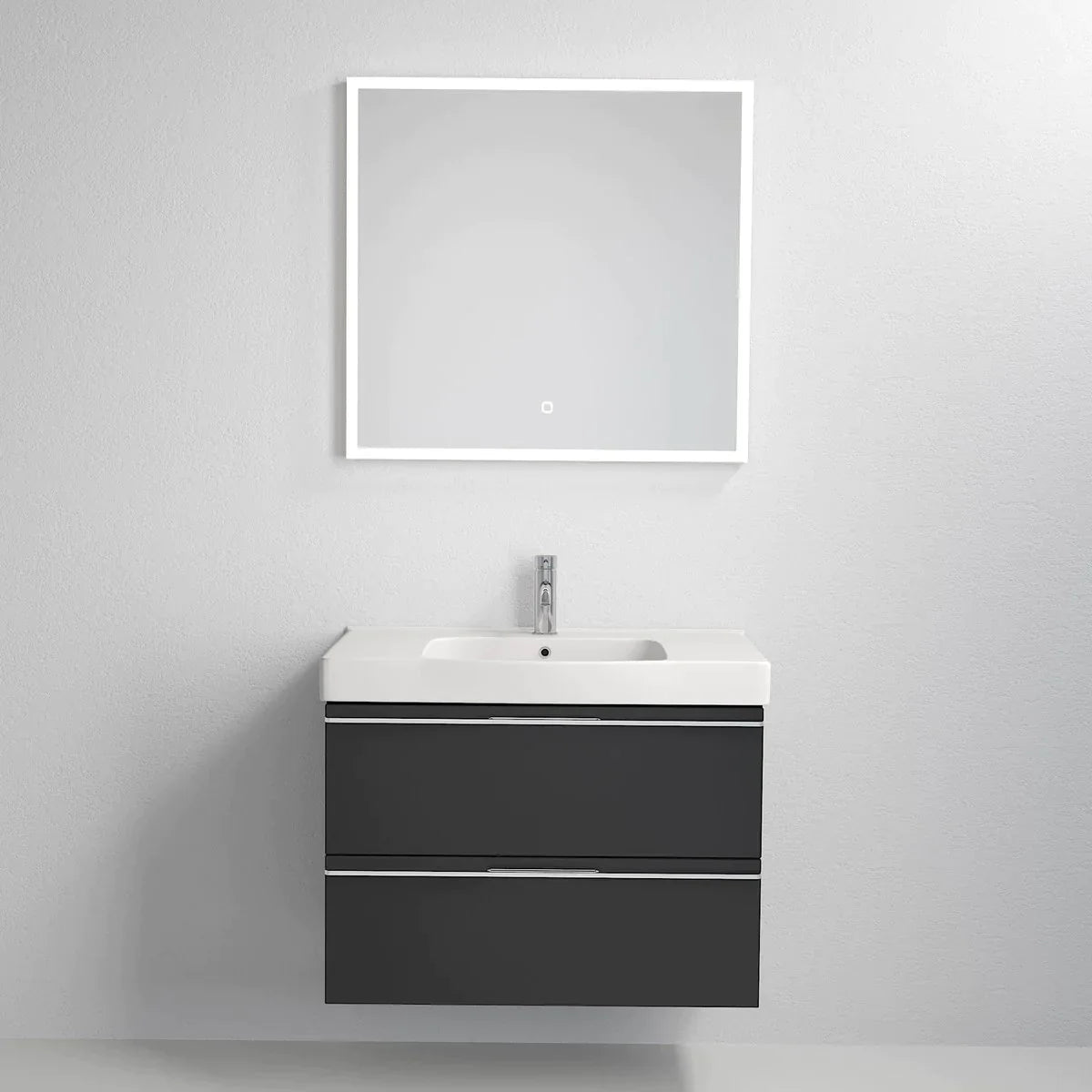 Veiholmen Badrumsmöbel, Svart Matt - Tvättställsskåp - BATH DELUXE - PRESTIGE - 70 - 060 - 30 - 02 - 00 - BATHDELUXE SWEDEN