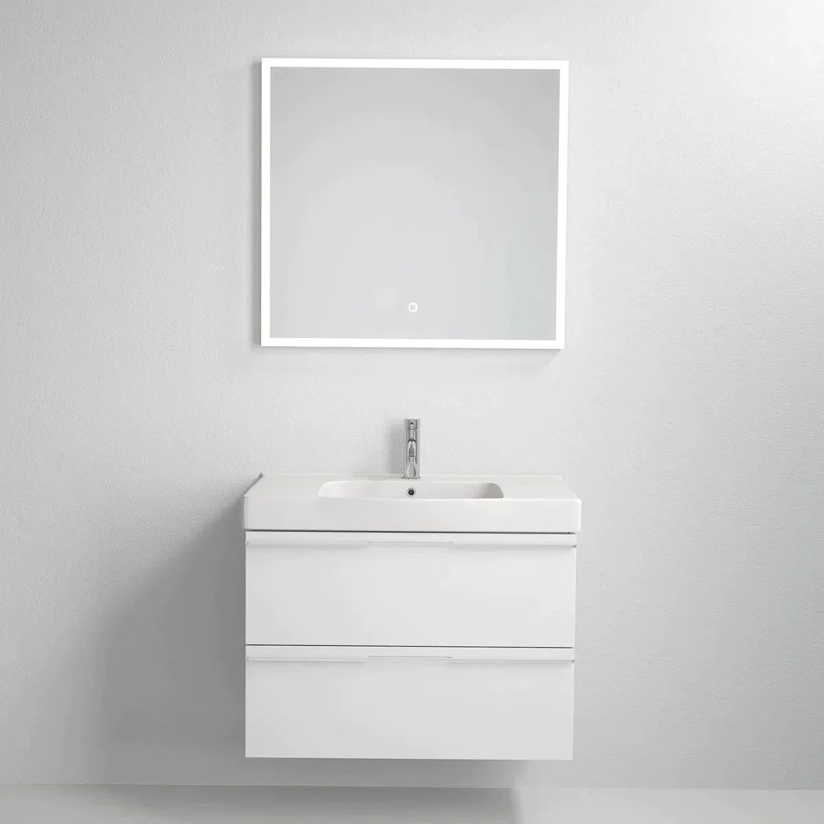 Veiholmen Badrumsmöbel, Vit Högblank - Tvättställsskåp - BATH DELUXE - PRESTIGE - 70 - 120 - 30 - 11 - 00 - BATHDELUXE SWEDEN