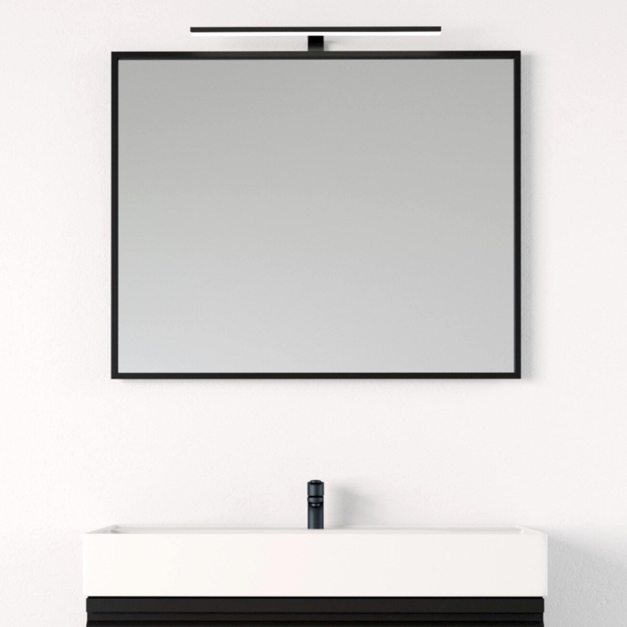 Borgsted, Spegel, Svart Matta - 60 cm - Spegel - BATH DELUXE - EXCLUSIVE - 01-060-05-02-00 - BATHDELUXE SWEDEN