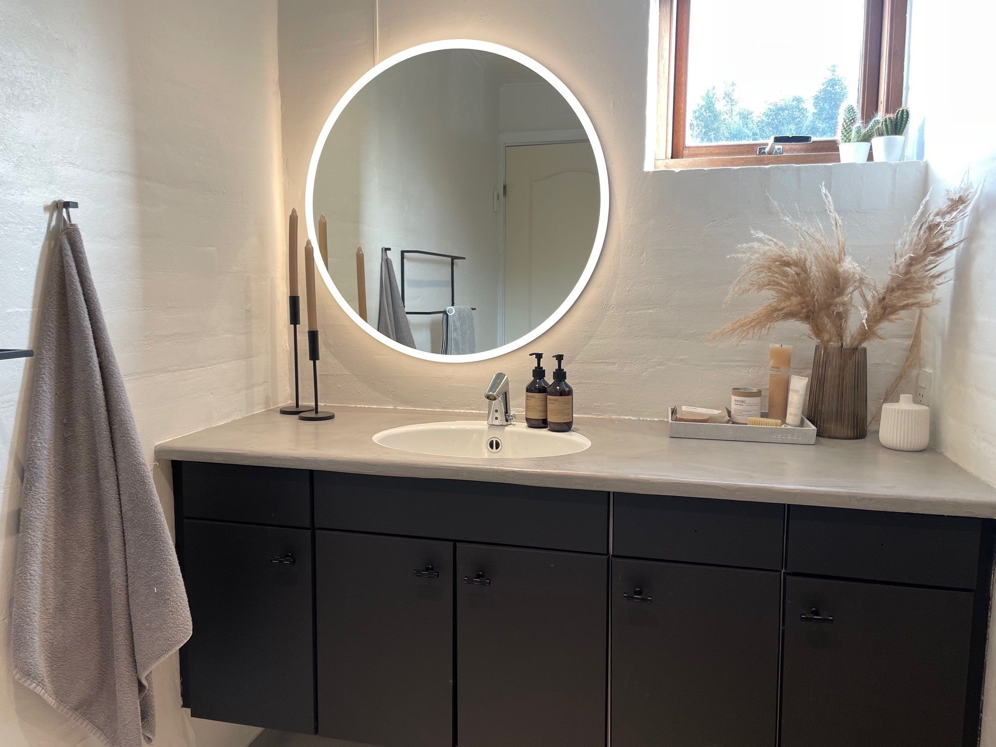 Fornæs, Spegel LED, Spegel - 60 cm - Spegel - LED - BATH DELUXE - EXCLUSIVE - 01-060-08-58-00 - BATHDELUXE SWEDEN