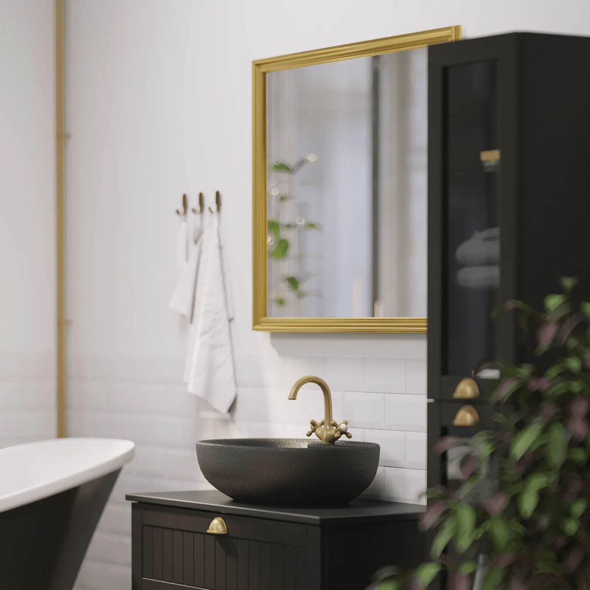 Gedser Spegel - Speglar - BATH DELUXE - EXCLUSIVE - 01 - 080 - 06 - 64 - 00 - BATHDELUXE SWEDEN