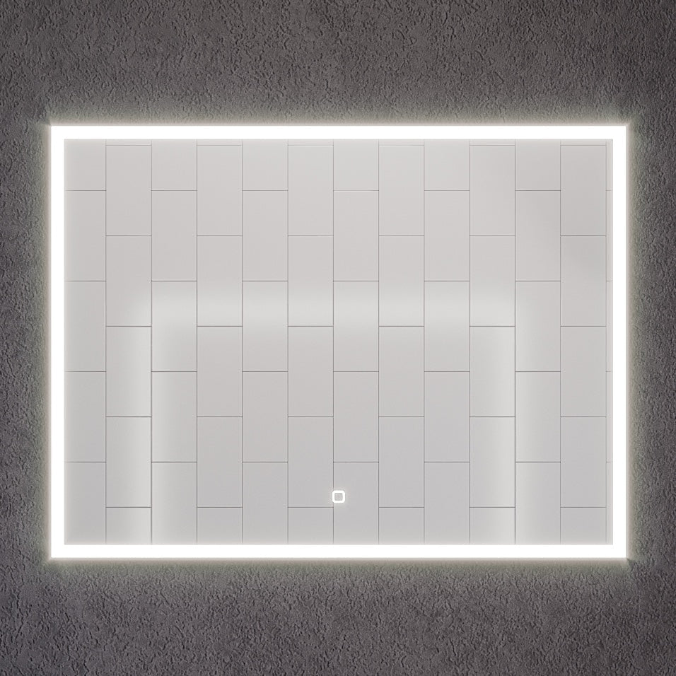 Fornæs LED spegel, Rektangulär - Speglar - BATH DELUXE - EXCLUSIVE - 01 - 090 - 07 - 58 - 00 - BATHDELUXE SWEDEN