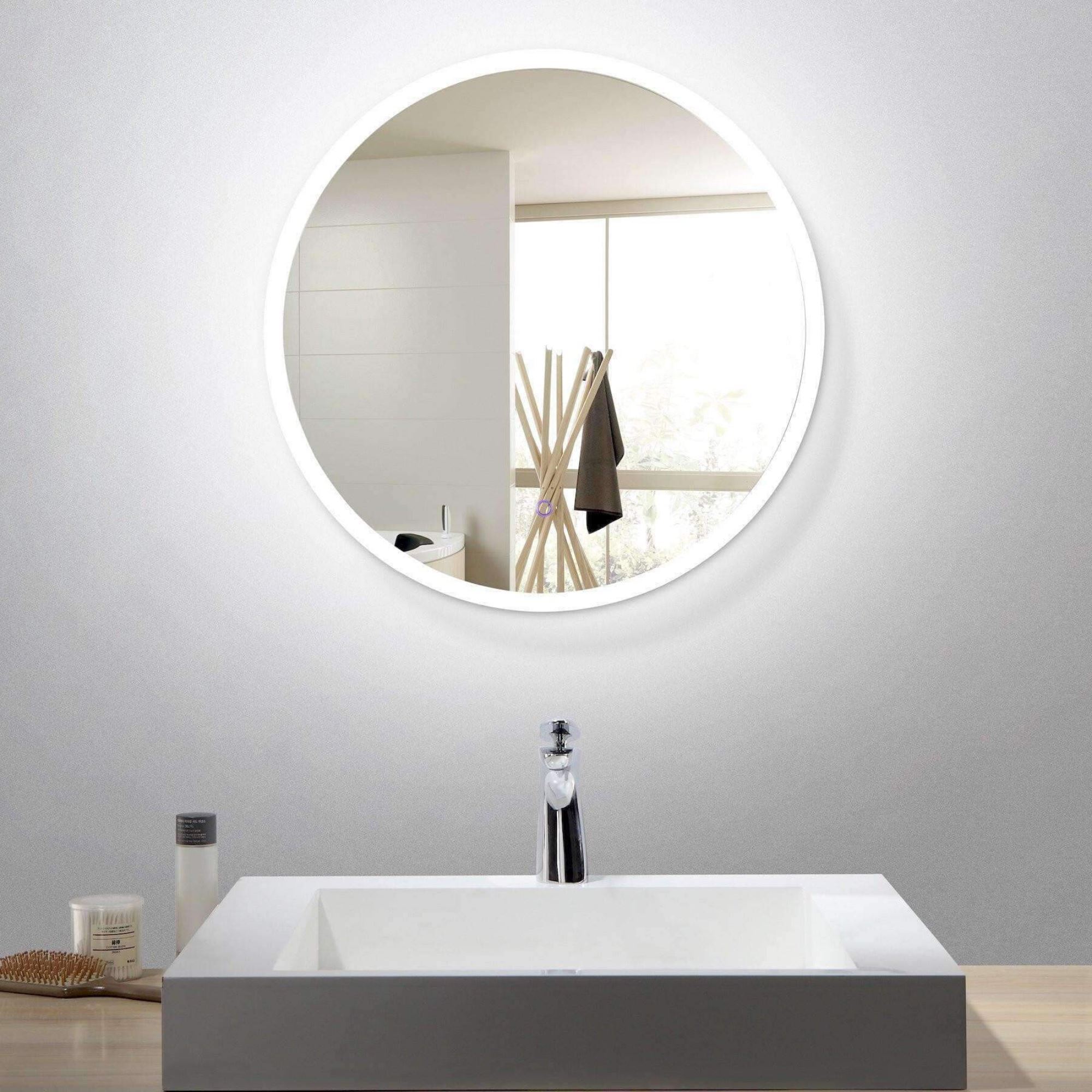 Fornæs rund LED spegl - Speglar - BATH DELUXE - EXCLUSIVE - 01 - 100 - 08 - 58 - 00 - BATHDELUXE SWEDEN