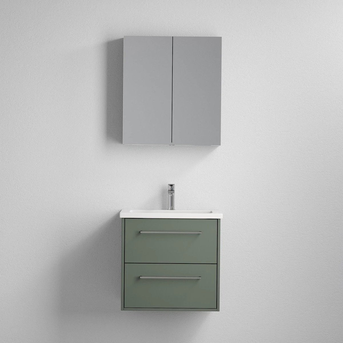 Morgedal, Mirror Cabinet, Green Mat - 60 cm - MASTERSTORE - 8595677116496 - Mirror Cabinet - 02-060-52-05-00 - 8595677116496