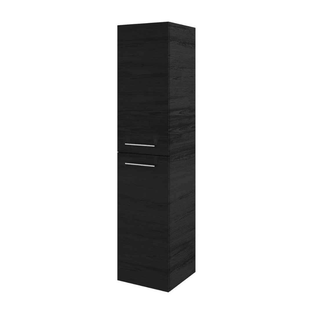 Moland, Högskåp, Svart Trä - 35 cm - Högt skåp - BATH DELUXE - EXCLUSIVE - 04-035-53-22-00 - BATHDELUXE SWEDEN