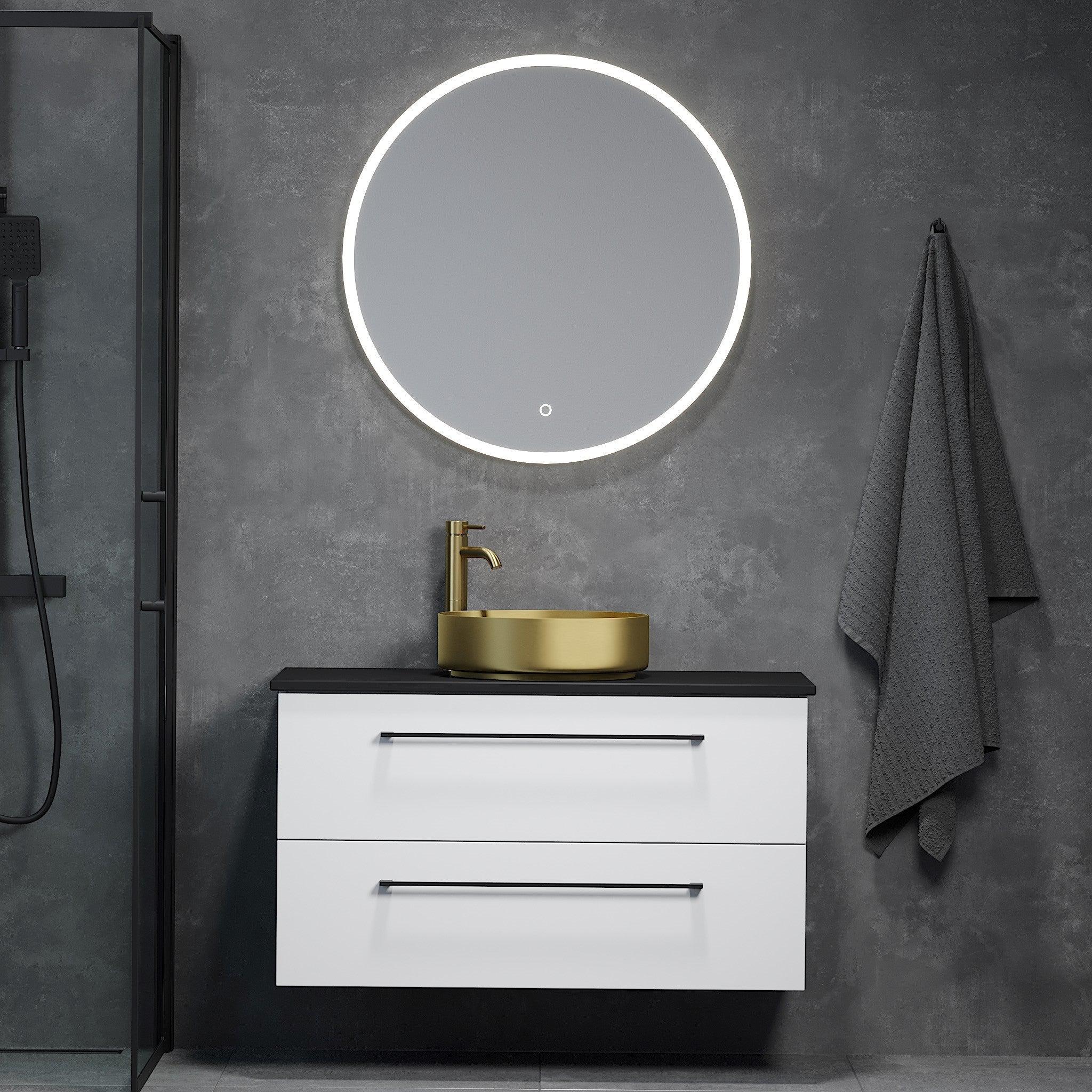Ljørdal, Wash Basin, Black Mat - 40 cm - MASTERSTORE - 8595677129151 - Wash Basin - 06 - 040 - 16 - 02 - 00 - 8595677129151