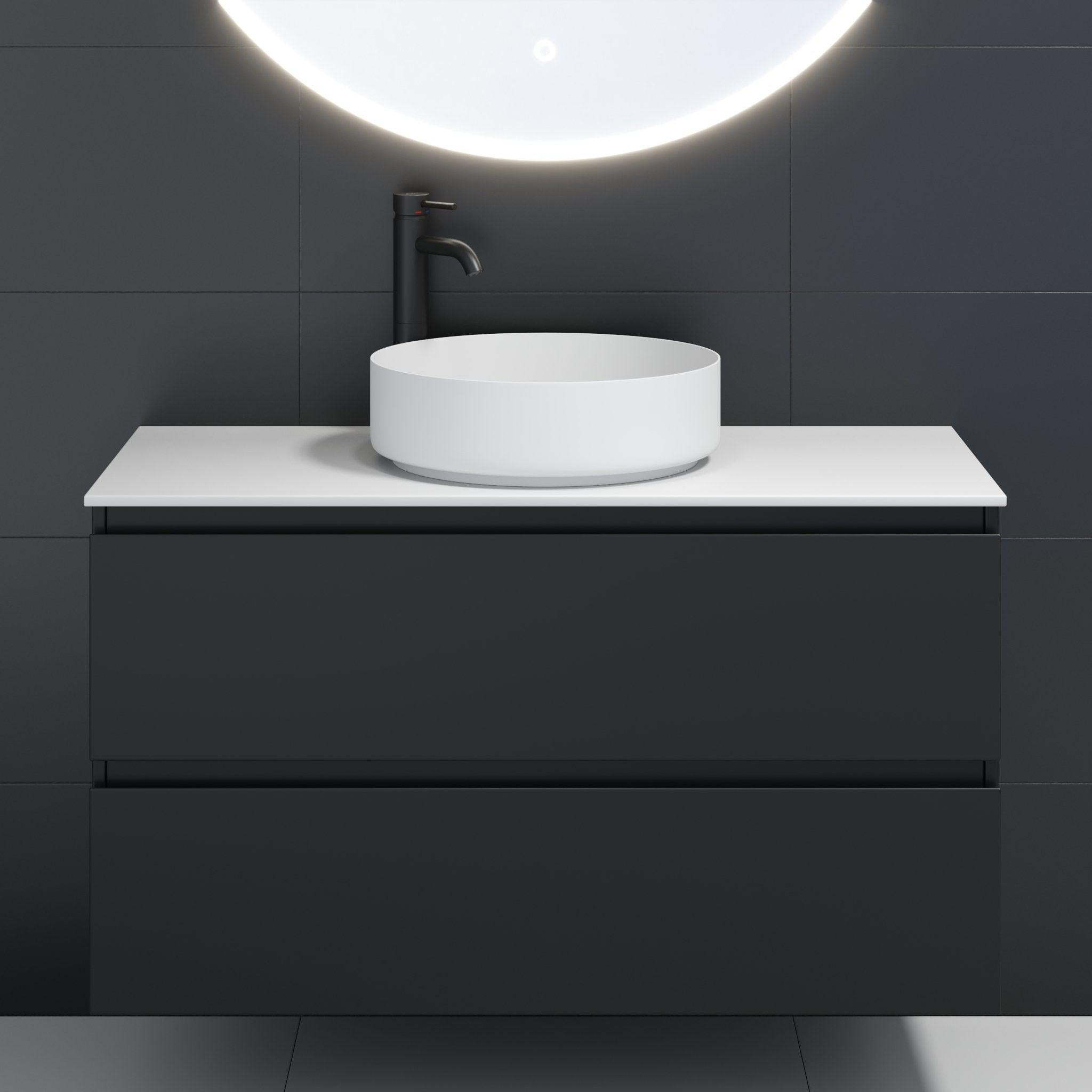 Ljørdal, Wash Basin, Brass Mat - 40 cm - MASTERSTORE - 8595677129168 - Wash Basin - 06 - 040 - 16 - 70 - 00 - 8595677129168