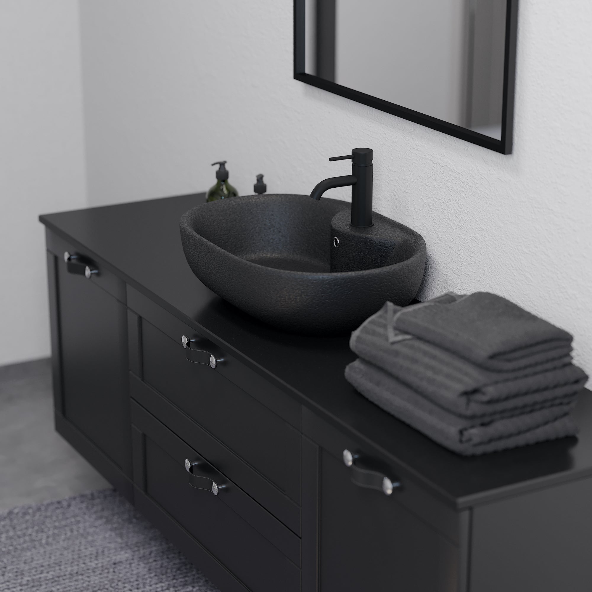 Tromsø, Wash Basin, White Glossy - 59,5 cm - MASTERSTORE - 8594175642223 - Wash Basin - 06 - 060 - 08 - 11 - 00 - 8594175642223