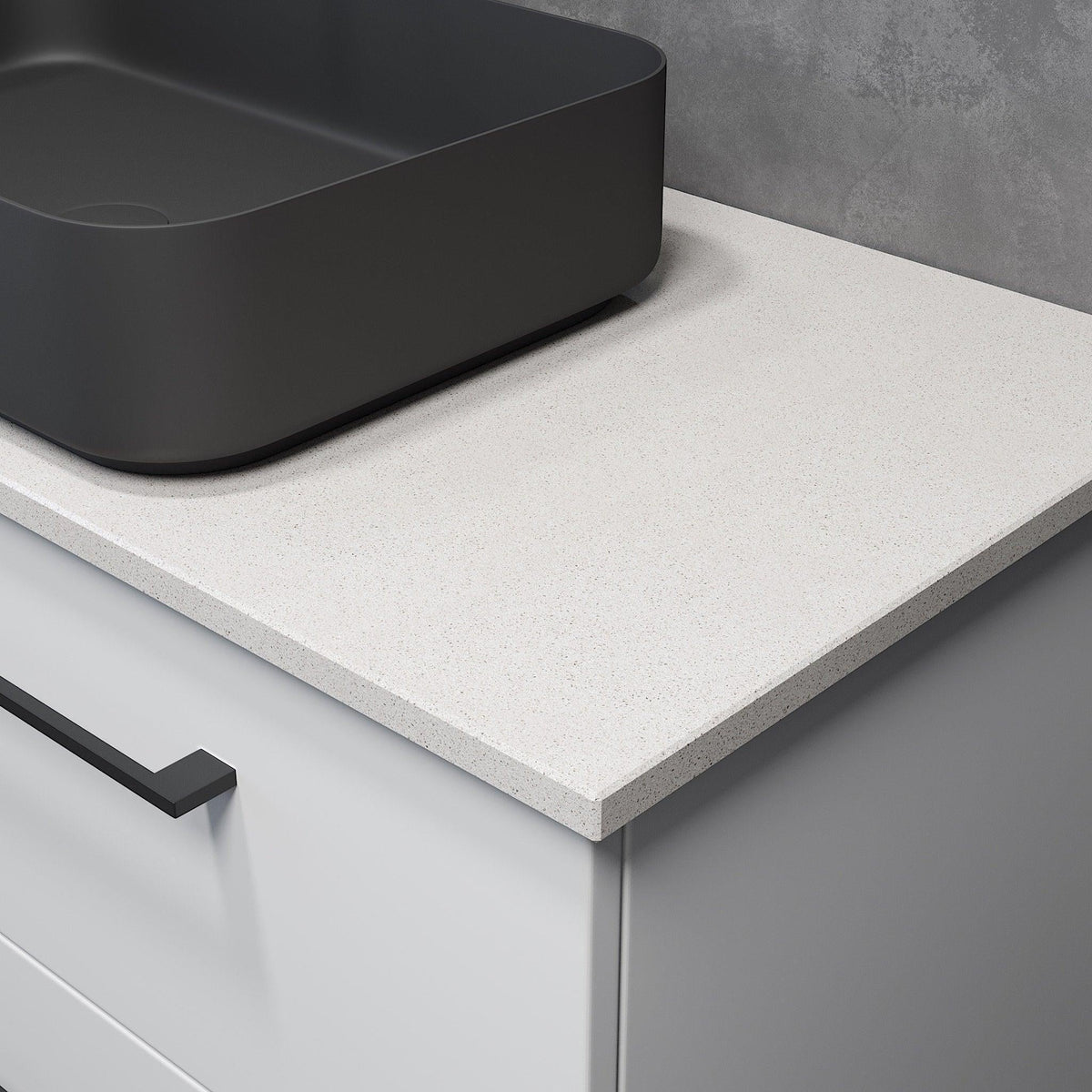 Steinkjer, Countertop, Grey Glossy - 81,4 cm - MASTERSTORE - 8594175645187 - Countertop - 06 - 080 - 20 - 01 - 00 - 8594175645187