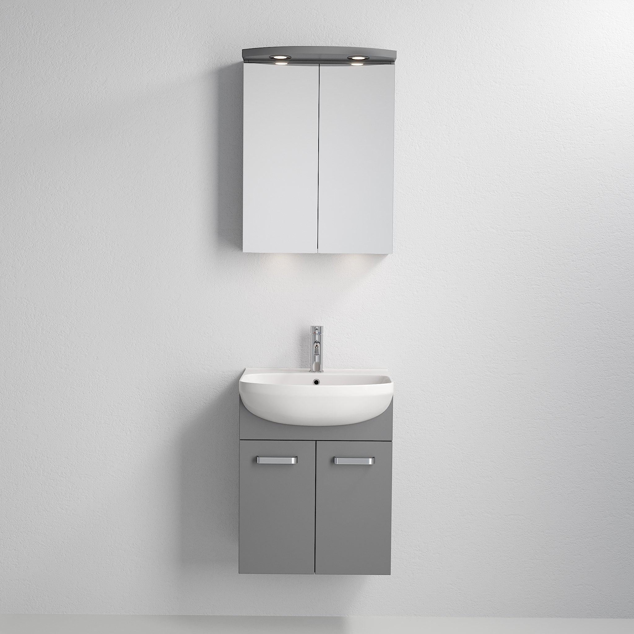 Vang, Möbelset - En låda, Grå Matta - 50,4 cm - Möbelset - En låda - BATH DELUXE - EXCLUSIVE - 09-050-00-03-00 - BATHDELUXE SWEDEN