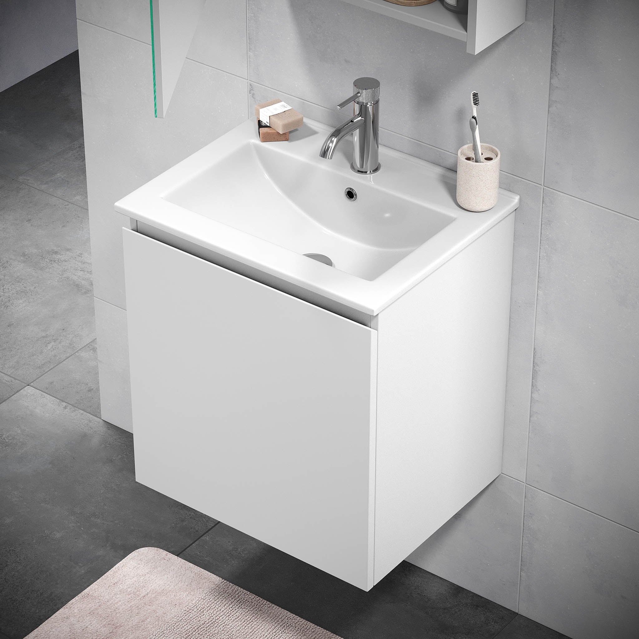 Kenwood Badrumsmöbel - Tvättställsskåp - BATH DELUXE - BASIC - 09 - 050 - 63 - 01 - 01 - BATHDELUXE SWEDEN
