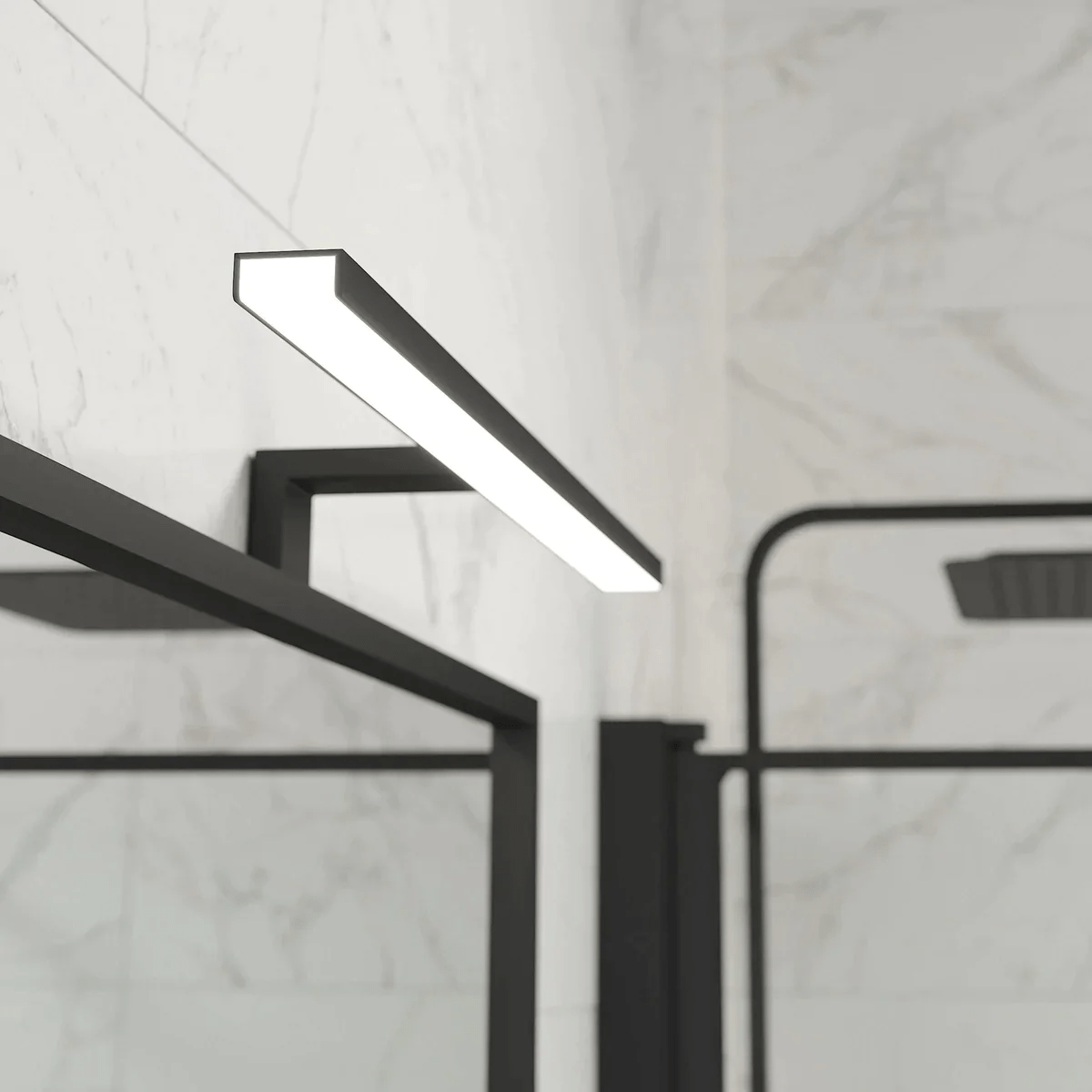 Lynæs LED lampa för spegel och spegelskåp, Svart - LED - lampor - BATH DELUXE - PRESTIGE - 10 - 030 - 03 - 02 - 00 - BATHDELUXE SWEDEN