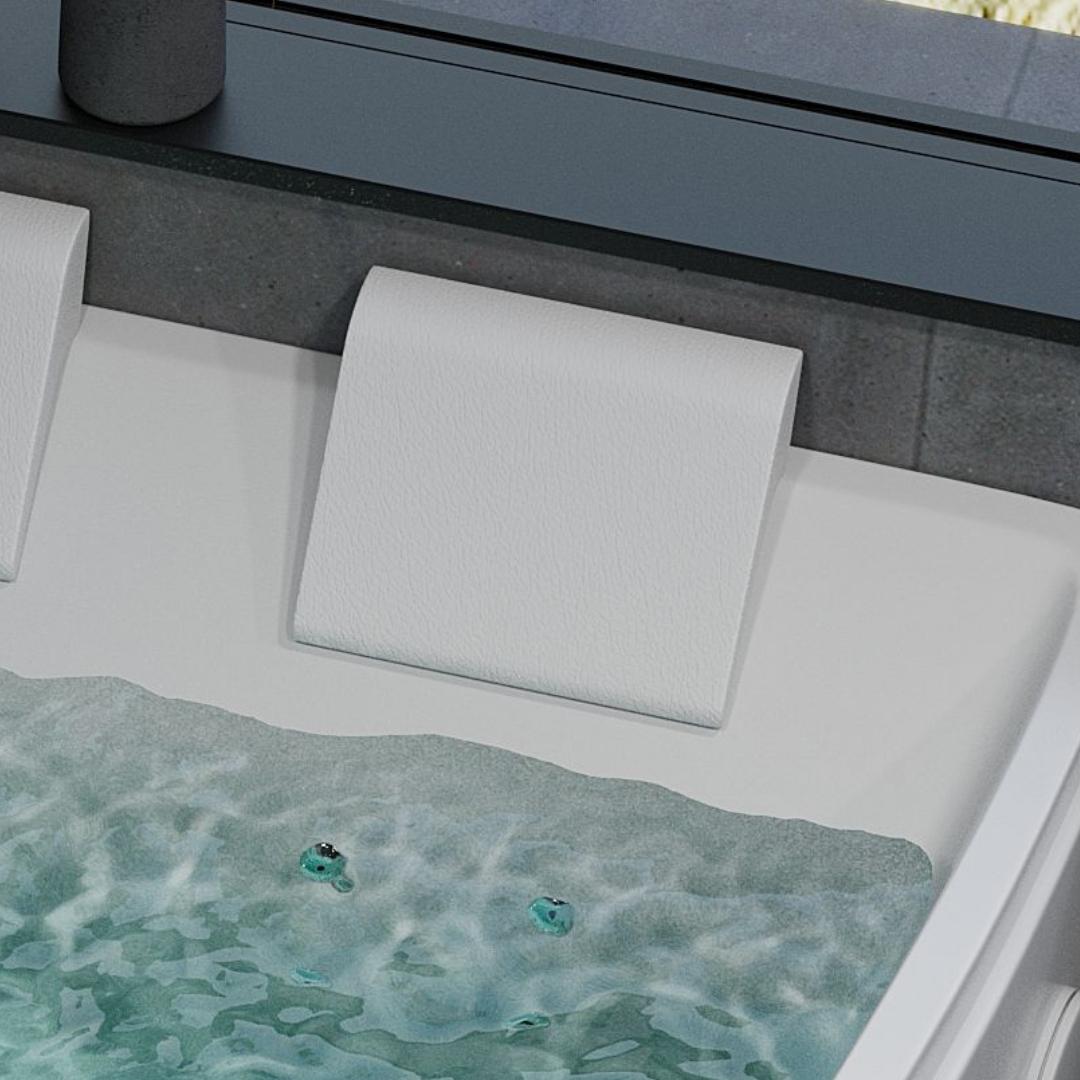Nackkudde 28 cm till Ulstrup och Vejlefjord Badkar & Bubbelbadkar - Badkarstillbehör - BATH DELUXE - PRESTIGE - 11 - 028 - 00 - 01 - 00 - BATHDELUXE SWEDEN