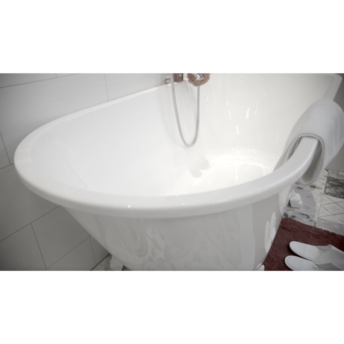 Rønne Tassbadkar - Fristående badkar - BATH DELUXE - PRESTIGE - 11 - 160 - 32 - 11 - 00 - BATHDELUXE SWEDEN