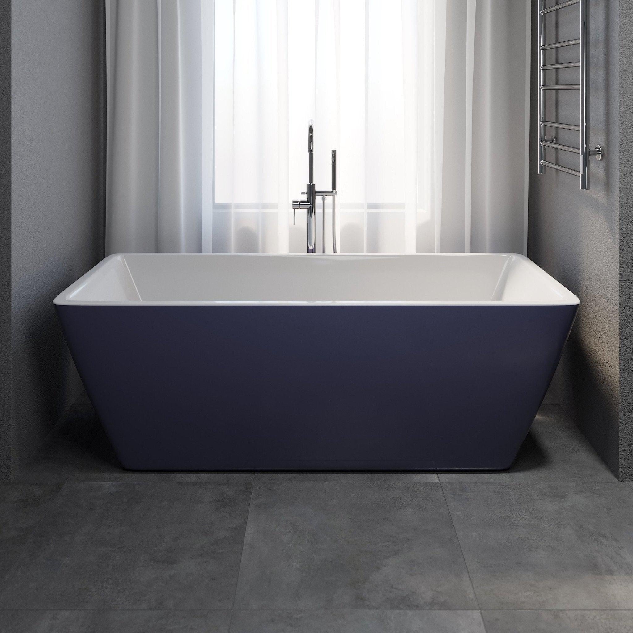 Marstal, Bathtub, Grey Mat - 170 cm - MASTERSTORE - 8595677116526 - Bathtub - 11-170-61-03-00 - 8595677116526