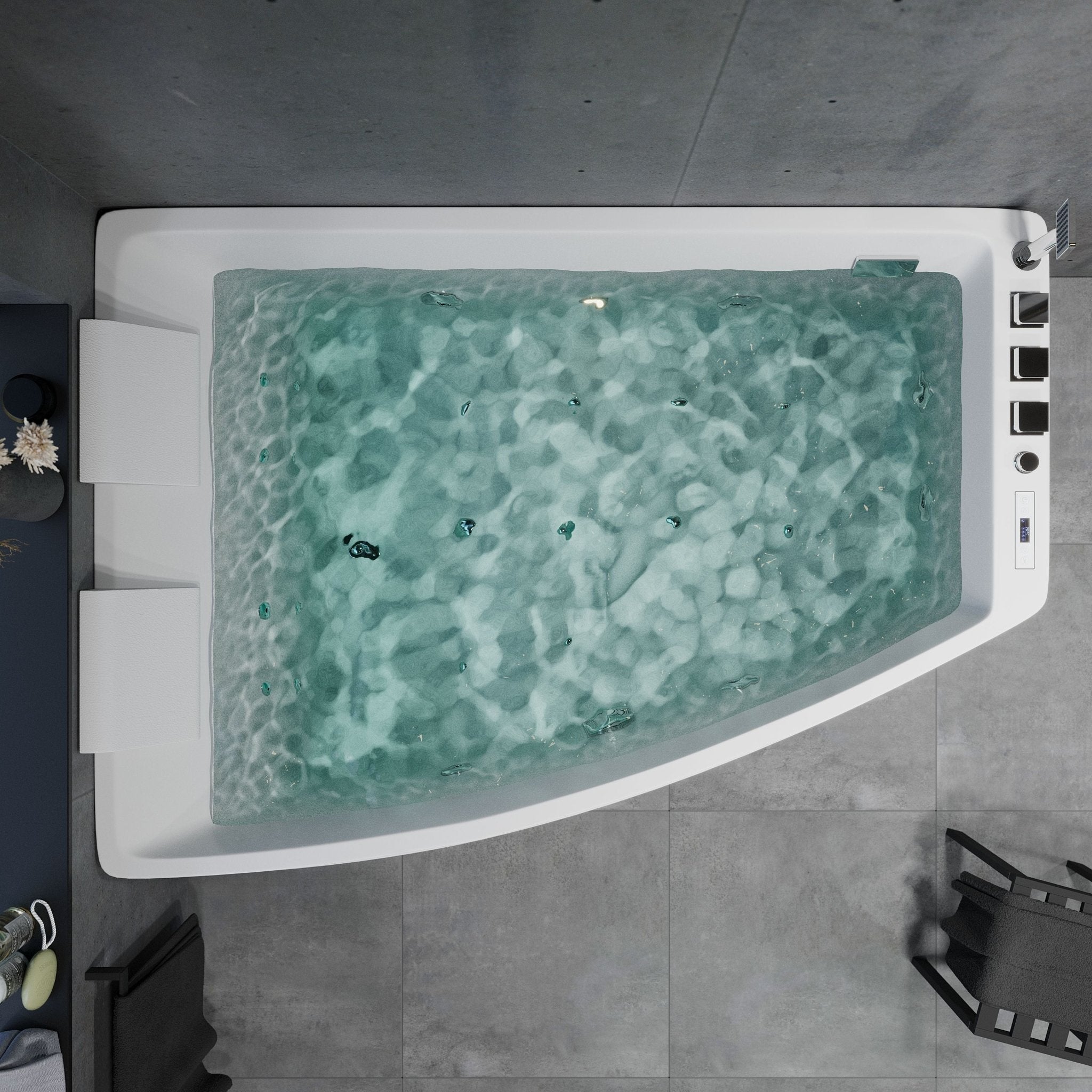 Vejlefjord Bubbelbadkar Hydro+Air - Bubbelbadkar - BATH DELUXE - EXCLUSIVE - 12 - 160 - 12 - 11 - 00 - BATHDELUXE SWEDEN