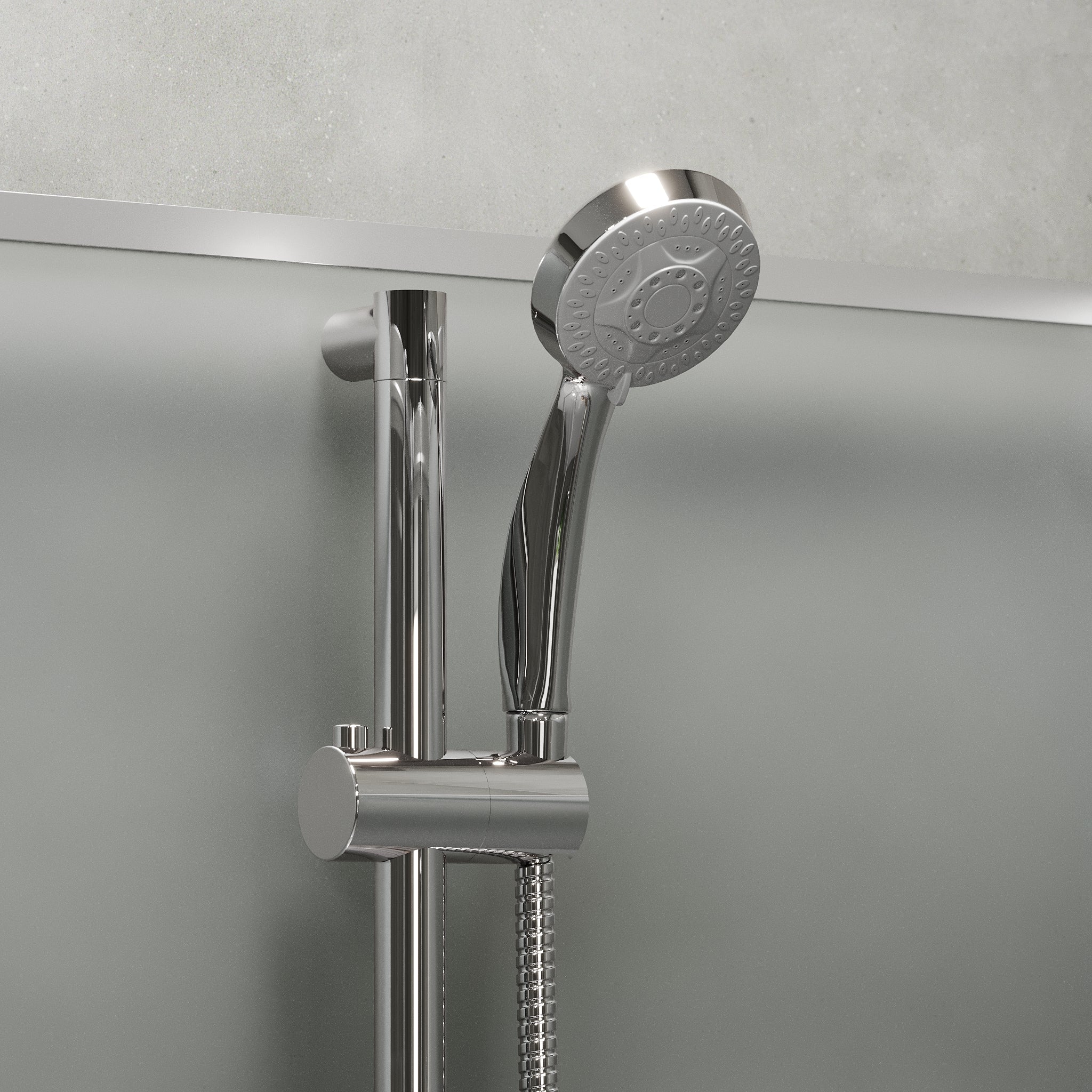 Dayton, Duschkabinset - Code, Klar/Satin - 80 cm - Duschkabinset - Kod - BATH DELUXE - BASIC - 20-080-15-67-02 - BATHDELUXE SWEDEN