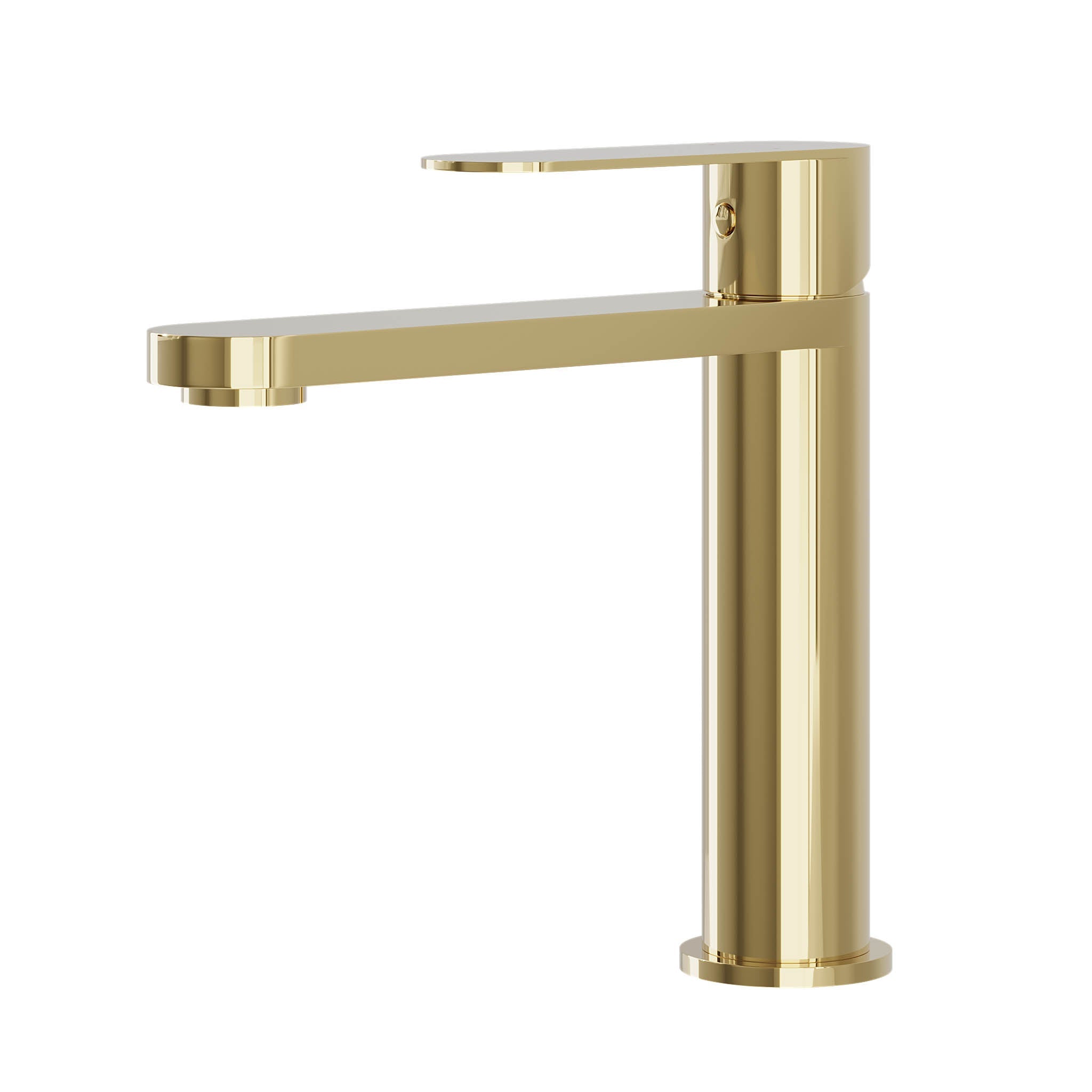 Tårnby, Blandare - Tvättställ, Grå Pistol - 3,5 cm - Blandare - Tvättställ - BATH DELUXE - BASIC - 28-017-02-73-02 - BATHDELUXE SWEDEN