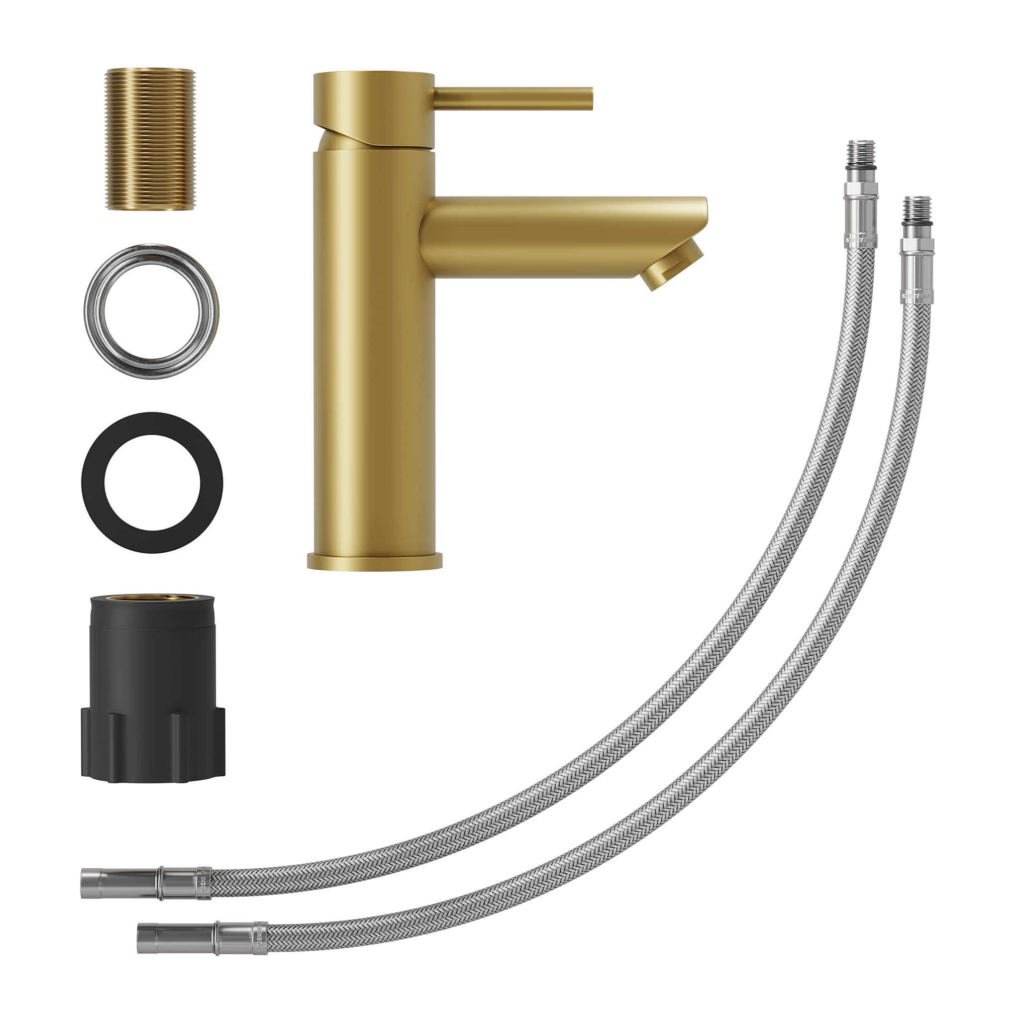 Ringsted, Mixer - Wash Basin, Brass Shiny - 4,5 cm - MASTERSTORE - 8595677184693 - Mixer - Wash Basin - 28 - 017 - 03 - 64 - 02 - 8595677184693