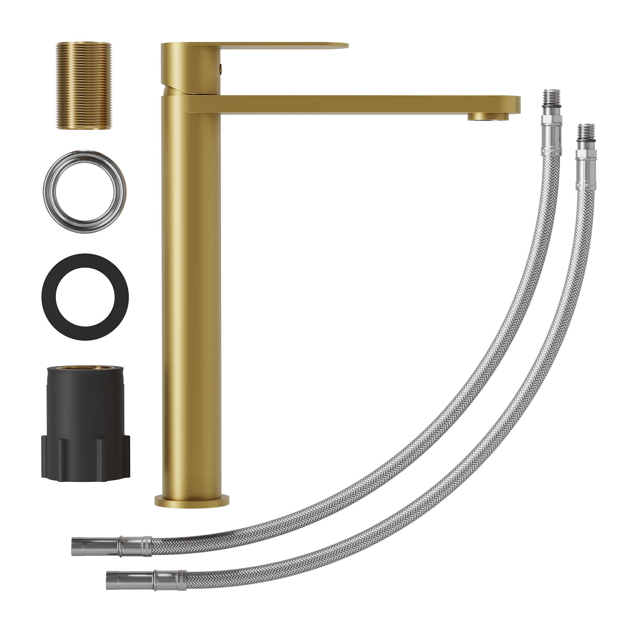 Tårnby, Mixer - Wash Basin, Brass Shiny - 3,5 cm - MASTERSTORE - 8595677184556 - Mixer - Wash Basin - 28 - 027 - 02 - 64 - 02 - 8595677184556