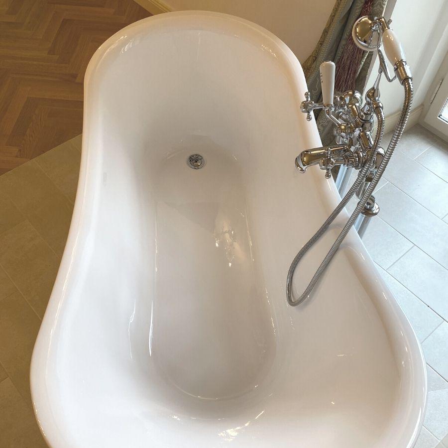 Ærøskøbing Golvstående Badkarsblandare, Krom - Badkarsblandare - BATH DELUXE - EXCLUSIVE - 28 - 108 - 01 - 60 - 00 - BATHDELUXE SWEDEN