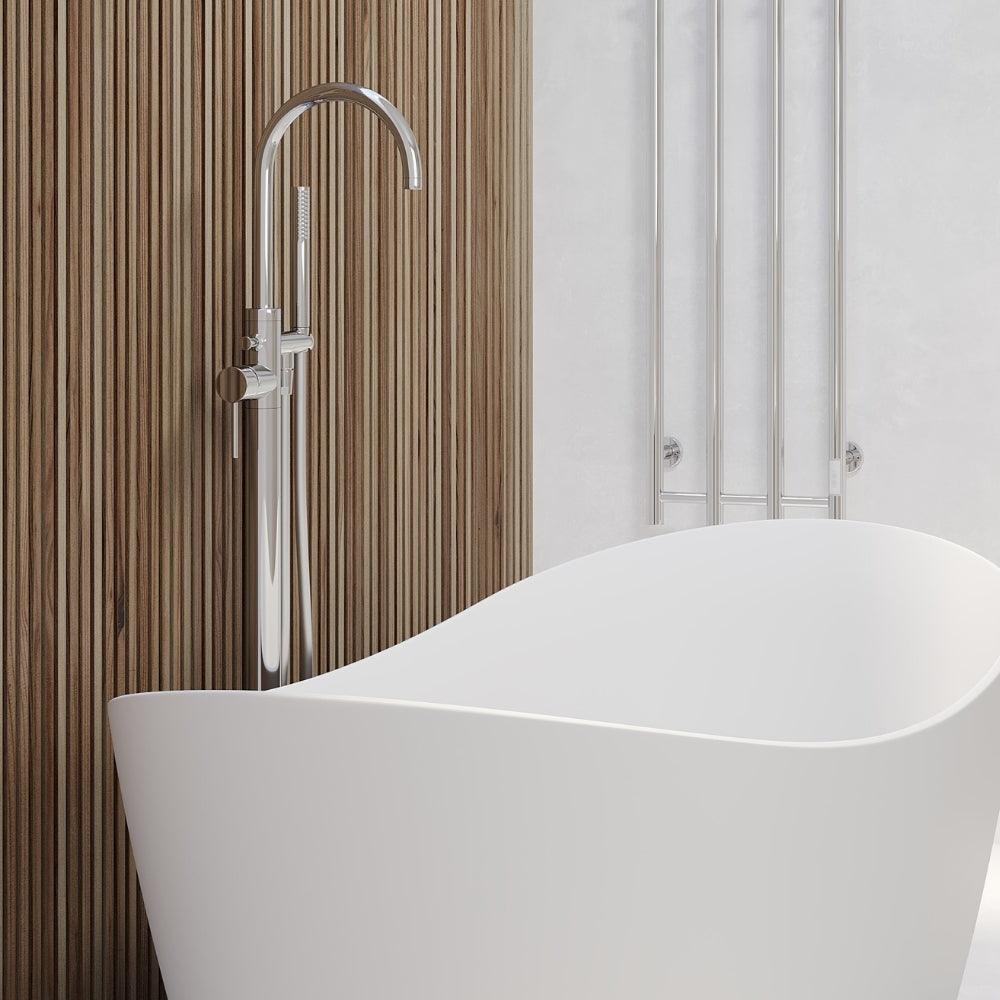 Dragør, Blandare - Badkar, Krom - 23 cm - Blandare - Badkar - BATH DELUXE - PRESTIGE - 28-114-01-60-00 - BATHDELUXE SWEDEN