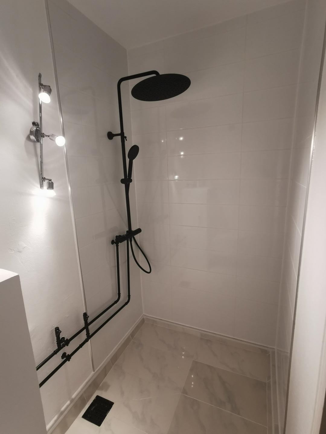 Dragør, Duschrörsset, Krom - 15 cm - Duschrörsset - BATH DELUXE - EXCLUSIVE - 31-120-13-60-00 - BATHDELUXE SWEDEN