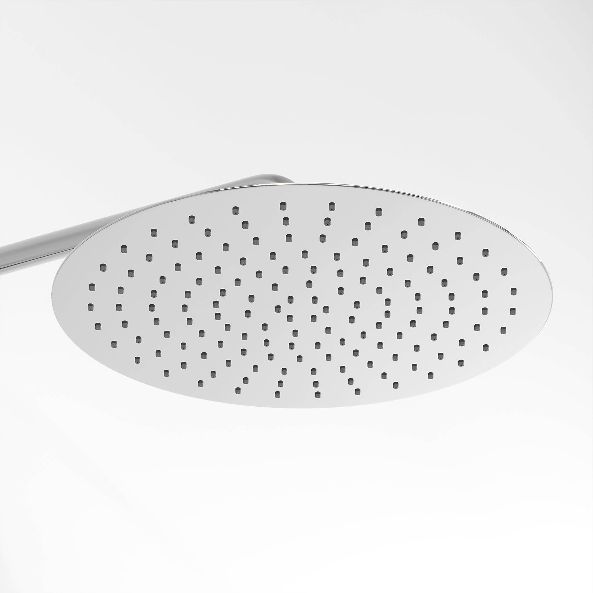 Takduschset med termostatblandare 150mm C/C - Ø400 mm takdusch, handdusch - krom - Dragør - Duschsystem - BATH DELUXE - EXCLUSIVE - 31-120-13-60-00 - BATHDELUXE SWEDEN