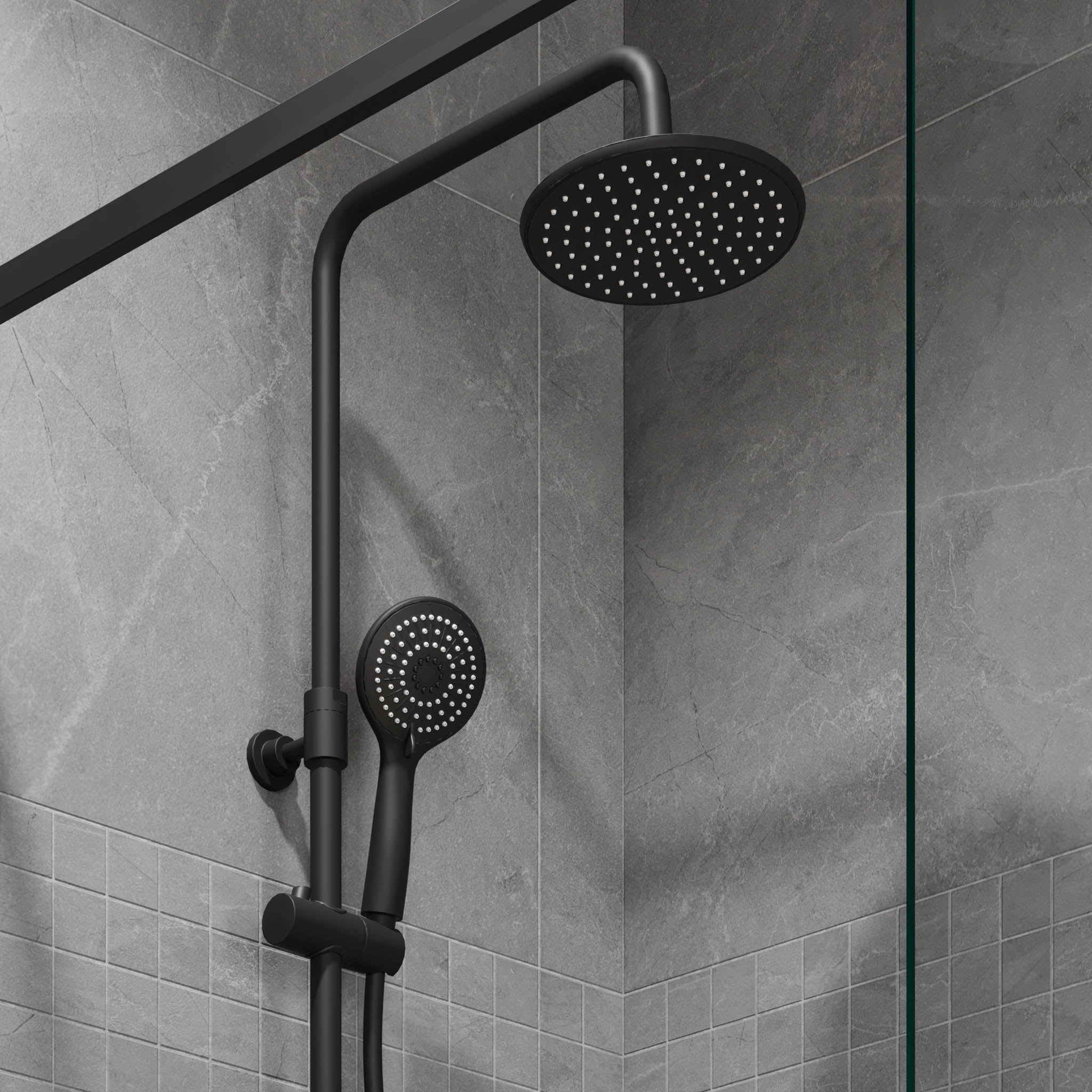 Holly takduschset med termostat 150 CC - Takduschset - BATH DELUXE - BASIC - 31 - 150 - 17 - 02 - 02 - BATHDELUXE SWEDEN
