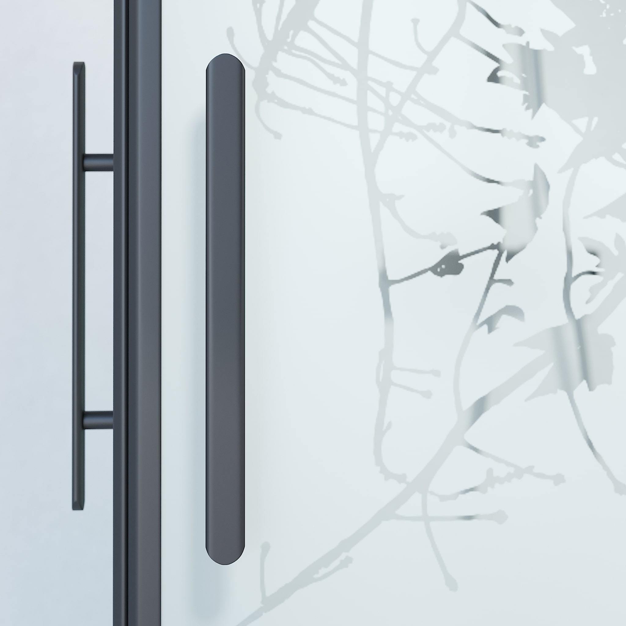 Kvadratisk - Dekoration, Duschset - Kvadratisk, Dekoration/Svart - 80 cm - Duschkabinset - Kod - BATH DELUXE - PRESTIGE - 36-808-02-54-00 - BATHDELUXE SWEDEN