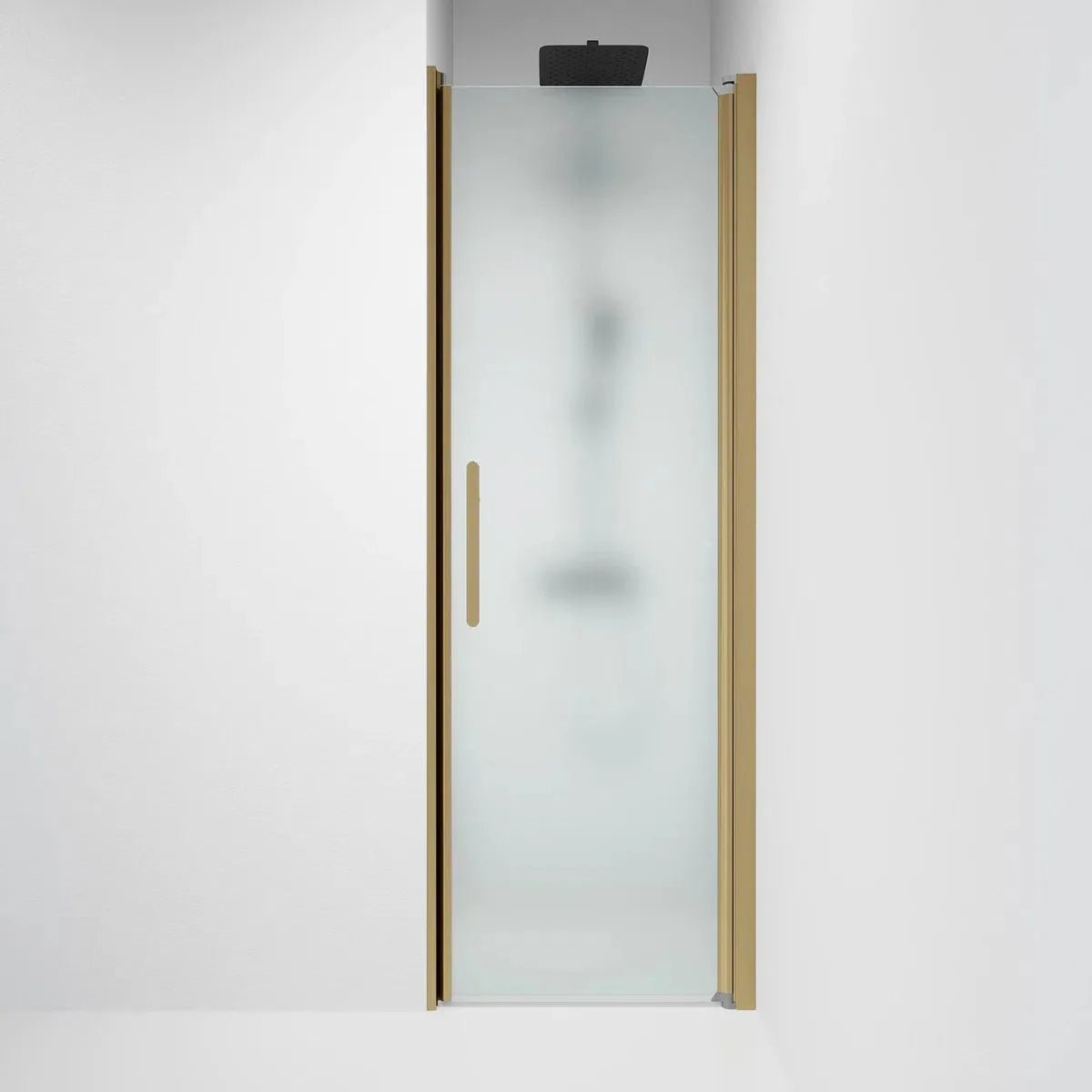 Vänern Niche Duschdörr, Frostat Glas, Brons Profil - Nischduschar - BATH DELUXE - PRESTIGE - 38 - 070 - 70 - 55 - 00 - BATHDELUXE SWEDEN