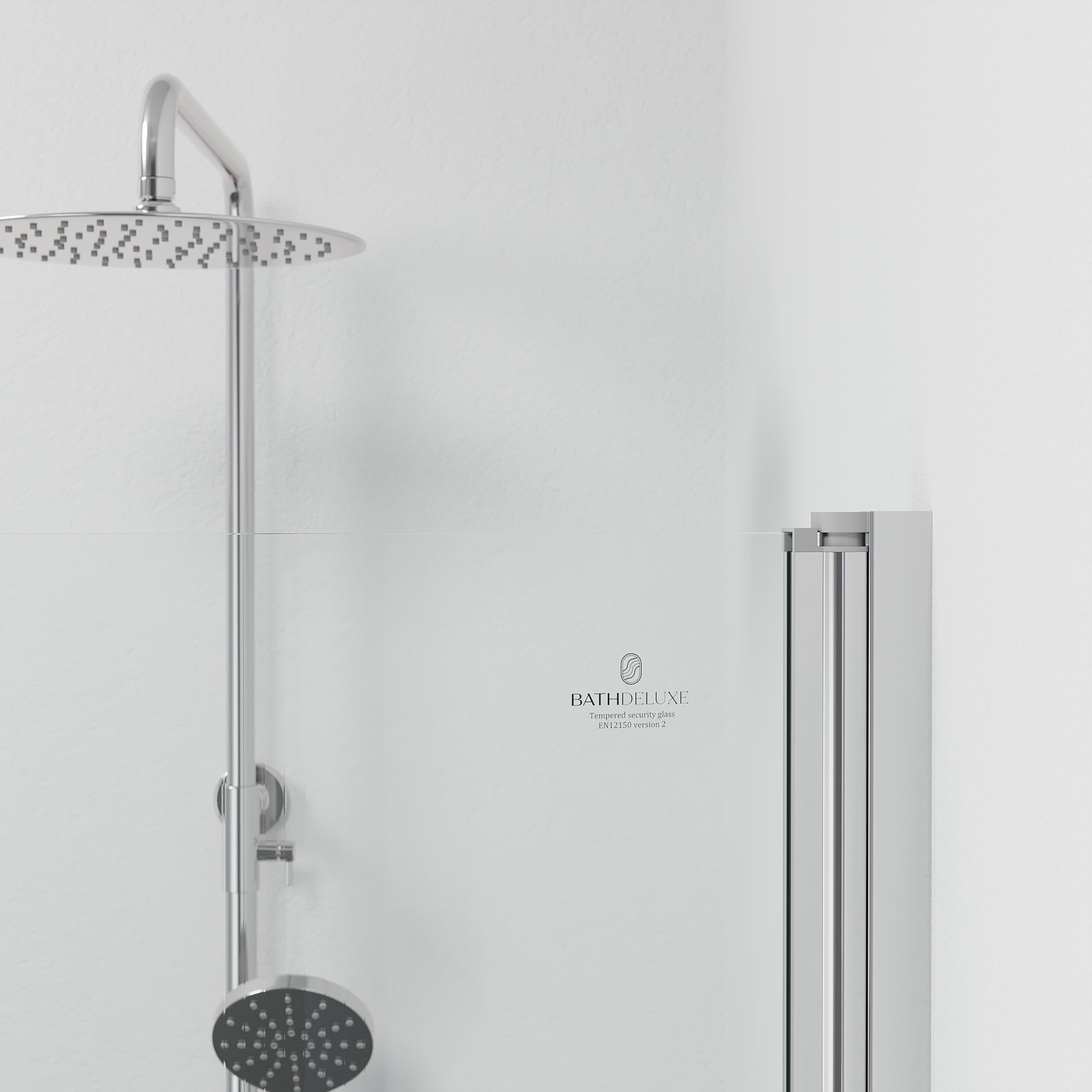 Tulsa, Duschkabin, Krom - 90 cm - Duschkabin - BATH DELUXE - BASIC - 42-090-10-60-02 - BATHDELUXE SWEDEN