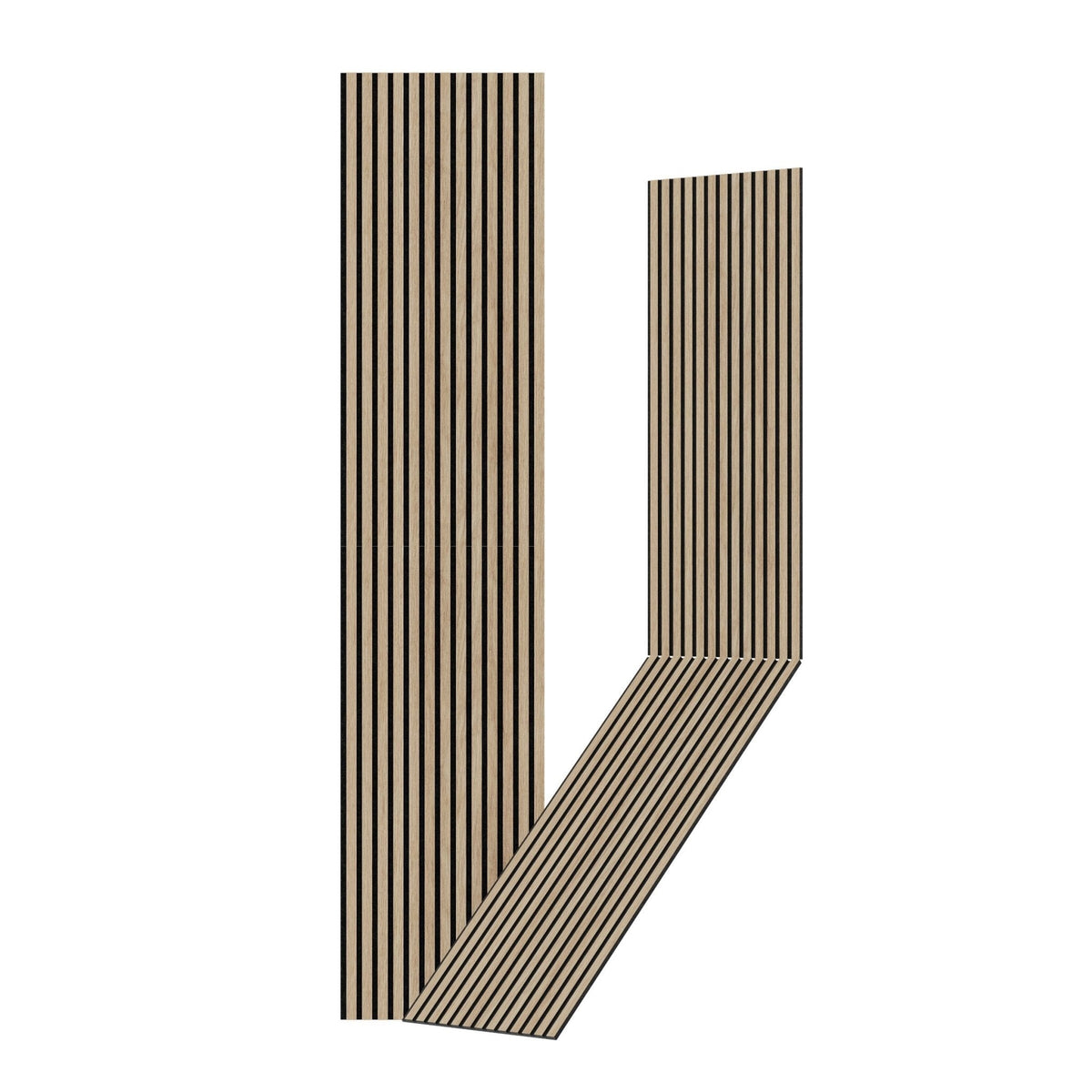 Acoustic Panel 240 x 52 cm - 12 mm - Light Oak - Vasahamn - MASTERSTORE - 8595677198874 - Acoustic panels - 54-240-01-86-12 - 8595677198874