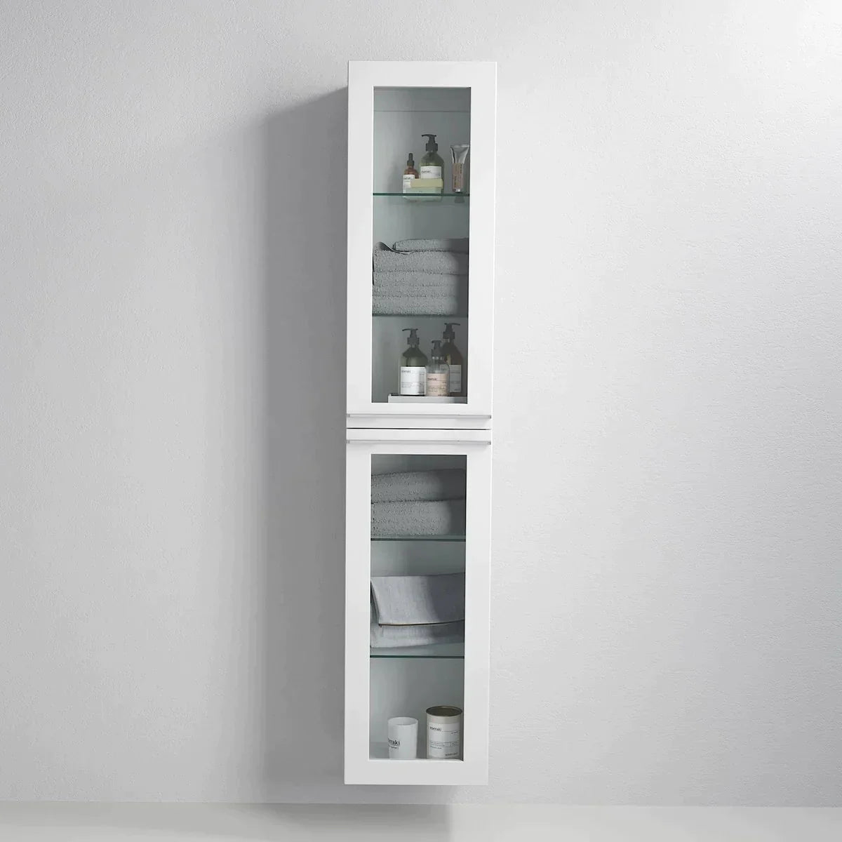Veiholmen Högskåp, Vit Matt - Högskåp - BATH DELUXE - PRESTIGE - 70 - 035 - 03 - 01 - 00 - BATHDELUXE SWEDEN