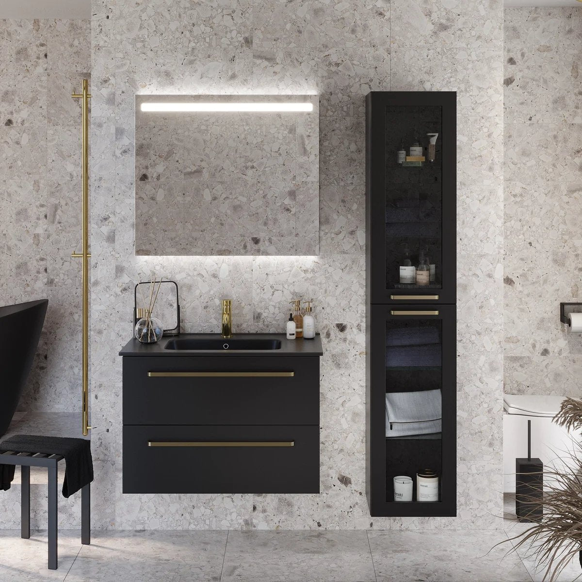 Vegsund, Furniture Set - Code, Black Mat - 120 cm - MASTERSTORE - 8595677141931 - Furniture Set - Code - 70 - 120 - 56 - 02 - 30 - 8595677141931