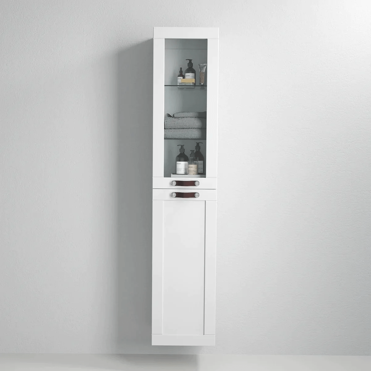Namsos Högskåp, Vit Matt - Högskåp - BATH DELUXE - PRESTIGE - 71 - 035 - 01 - 01 - 00 - BATHDELUXE SWEDEN