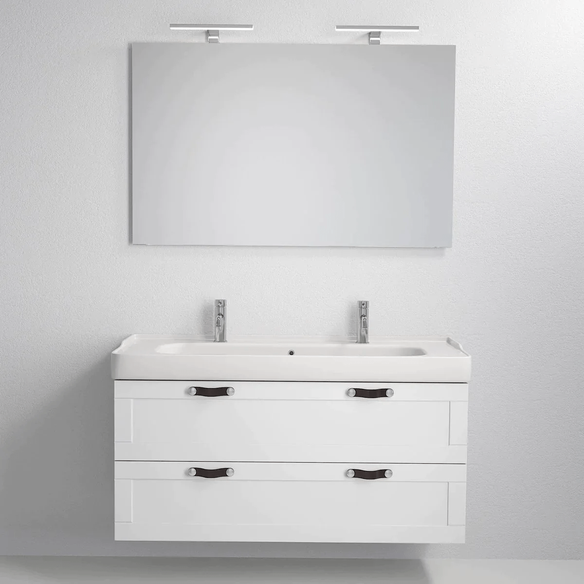 Namsos Badrumsmöbel, Vit Matt - Tvättställsskåp - BATH DELUXE - PRESTIGE - 71 - 100 - 09 - 01 - 00 - BATHDELUXE SWEDEN