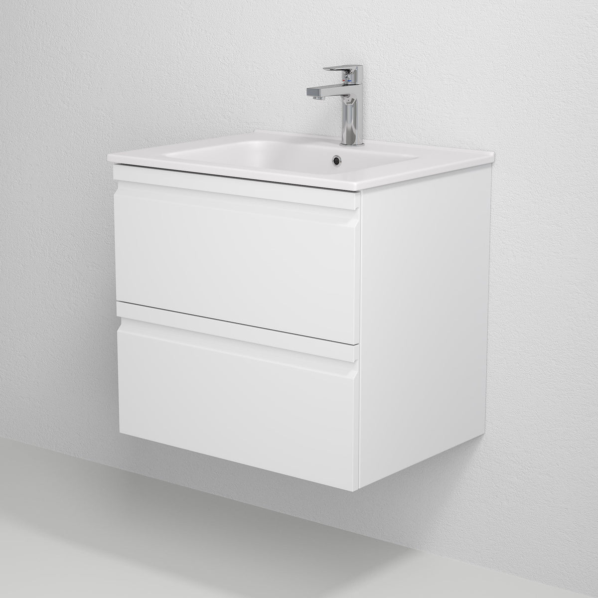 Klokkarvik, Furniture Set - Code, White Mat - 121 cm - MASTERSTORE - 8595677127515 - Furniture Set - Code - 74 - 120 - 01 - 01 - 00 - 8595677127515